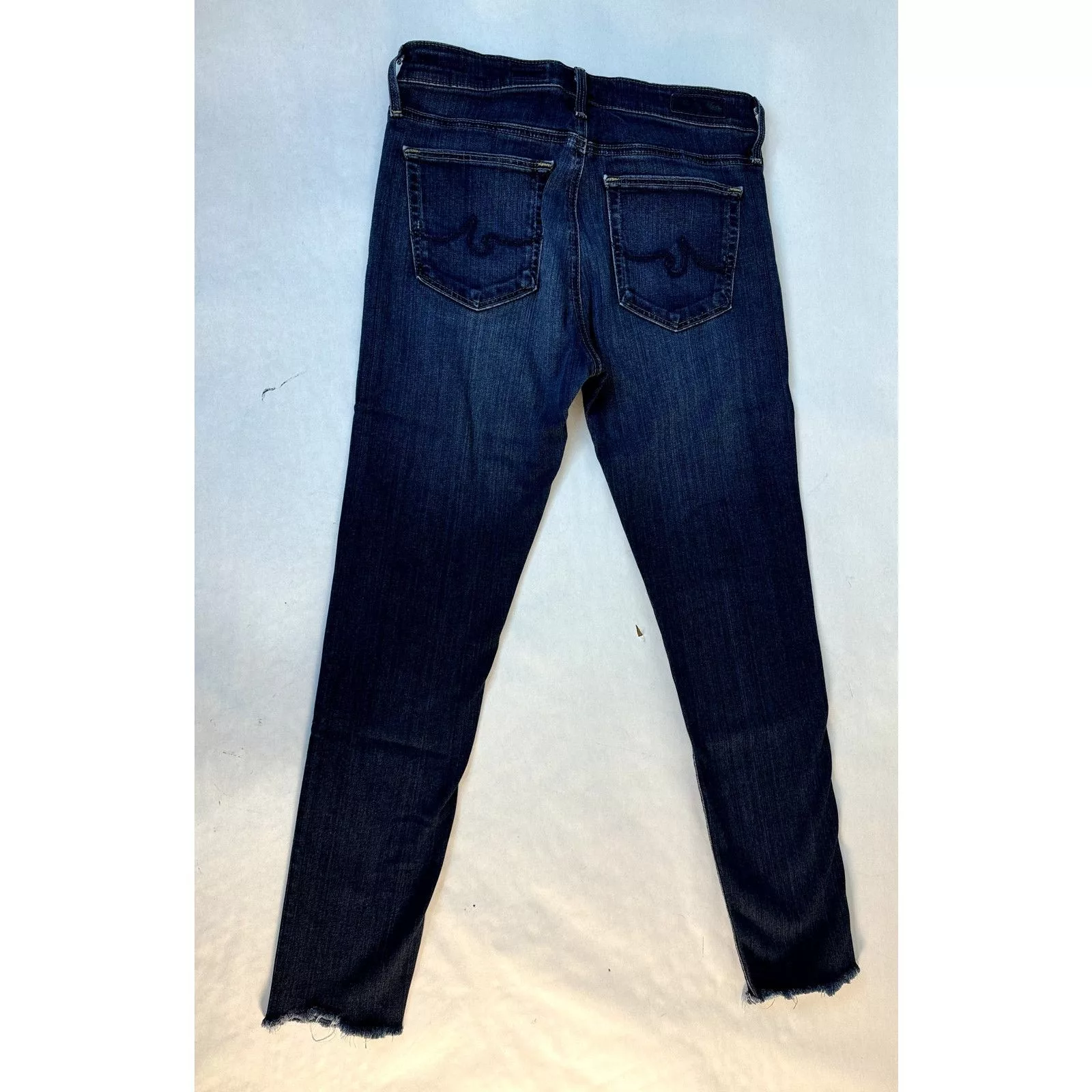 AG Adriano Goldschmied Jeans Farrah Skinny High Rise - 27 Blue