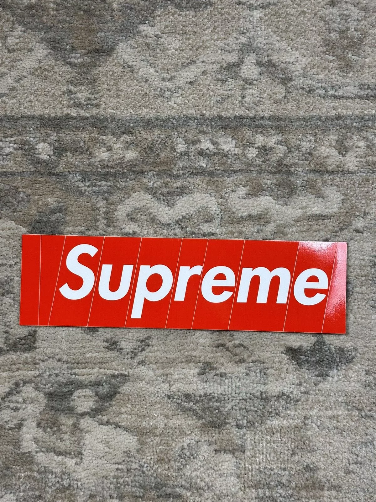 Supreme Supreme Supreme Cut Box Logo Sticker Multi