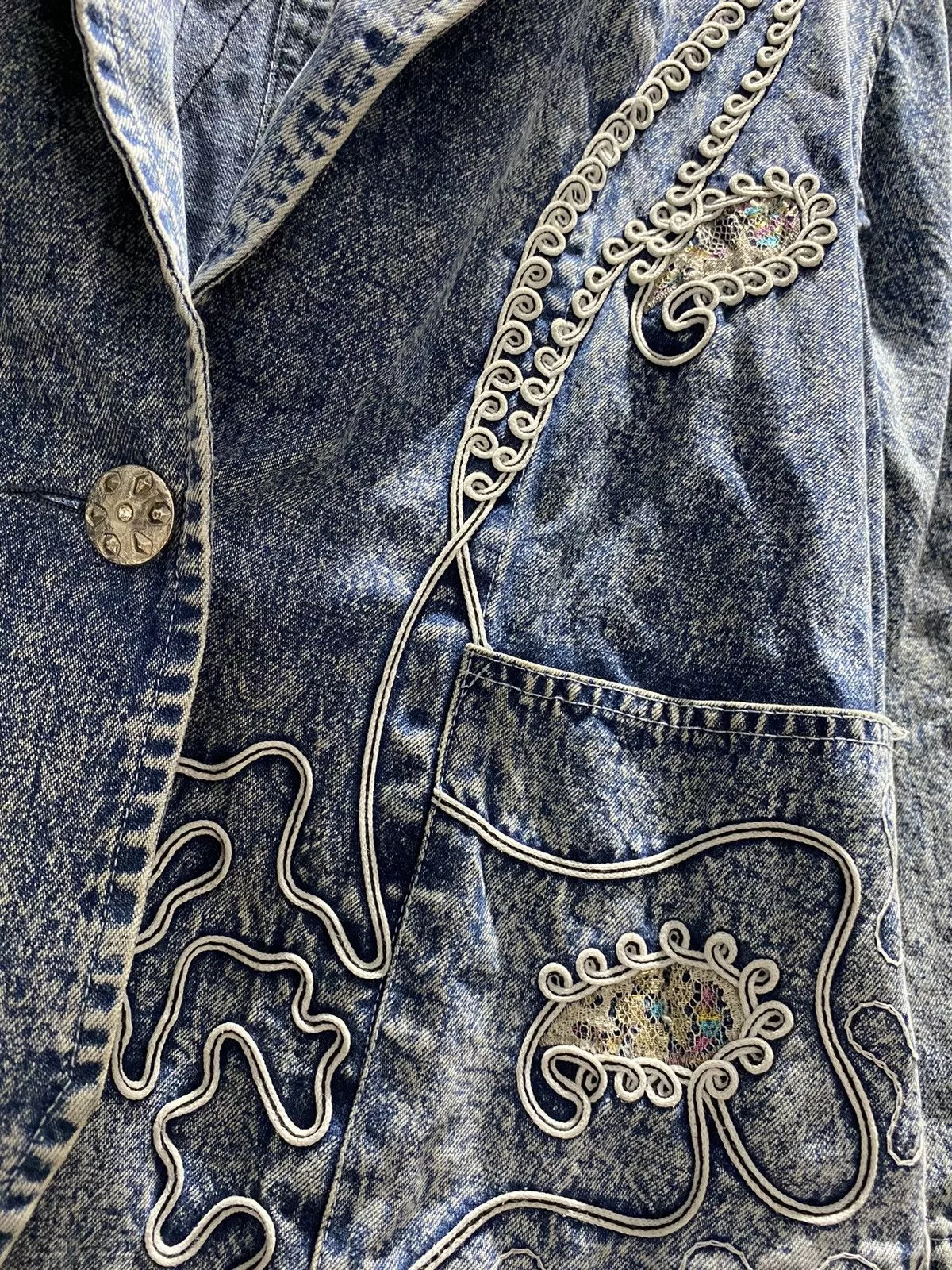 If Six Was Nine Denim Jackets If Six Was Nine × Le Grande Bleu (L.G.B.) × Vintage Best denim archive jacket like LgB style Blue