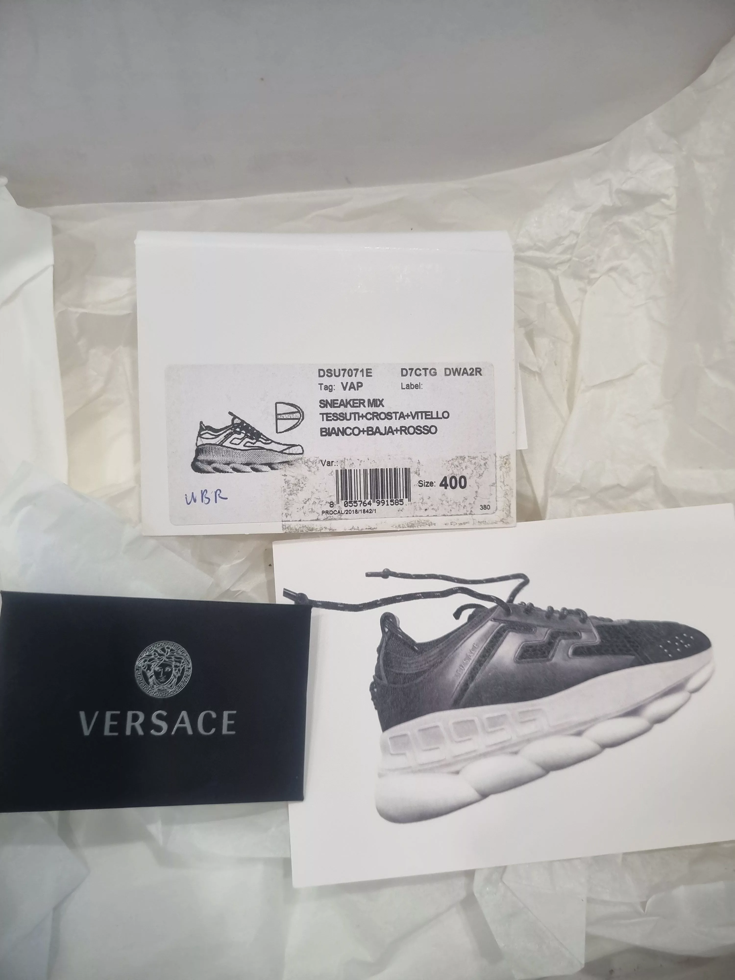 Versace Low Top Sneakers Versace Chain Reaction Multi