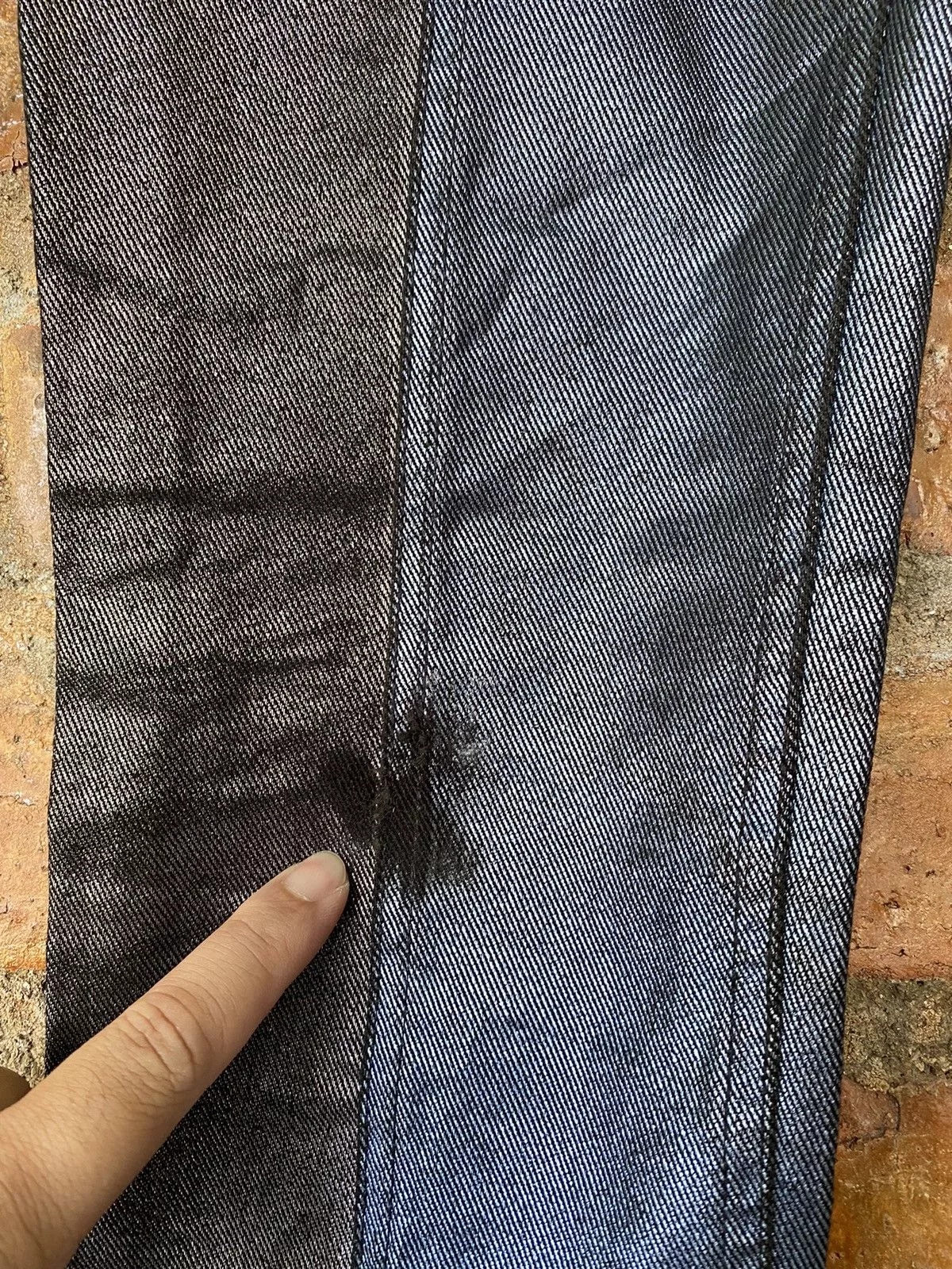 Gucci Jeans SS06 Gucci Wax Coated pants Multi