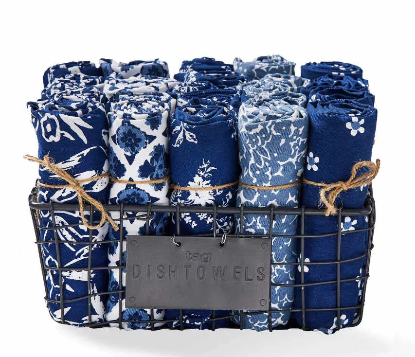 Indigo Summer Towel Asmt Indigo