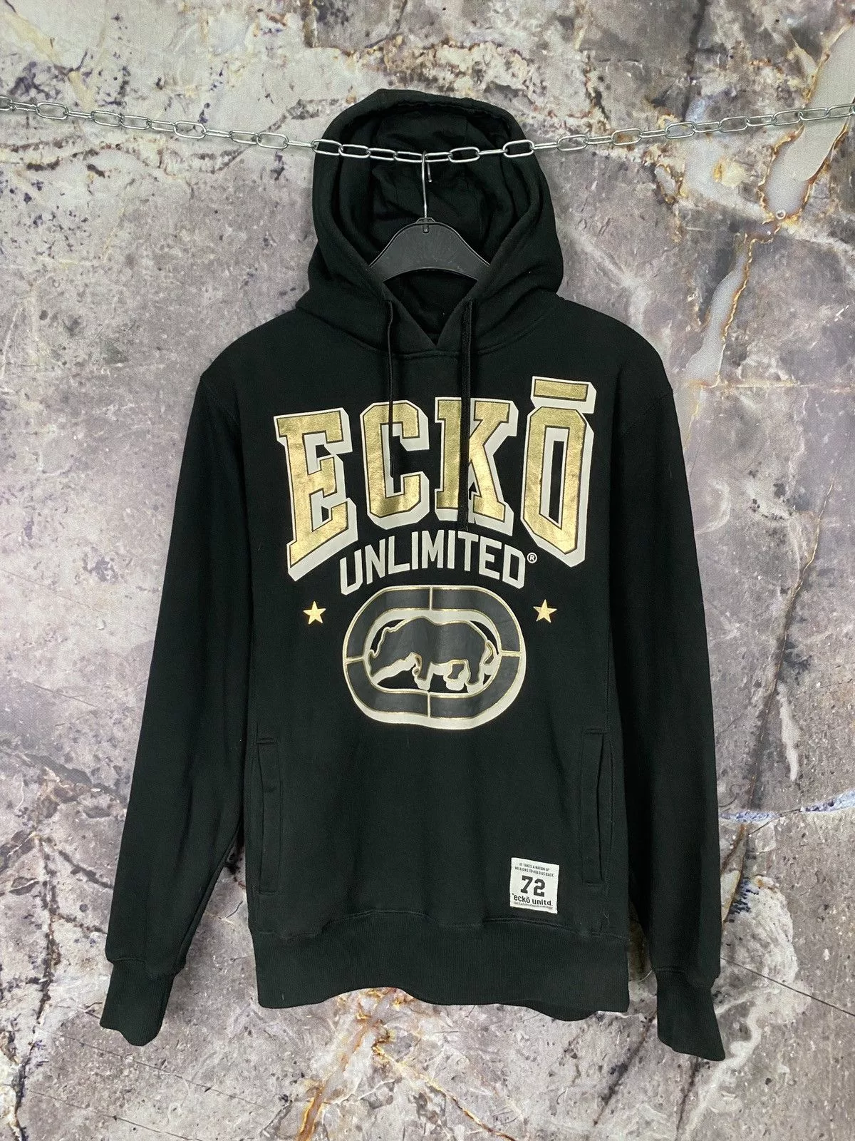 Ecko Unltd. Sweatshirts Hoodies Ecko Unltd. Men’s Ecko Unlimited Hoodie Streetwear Size Large Black