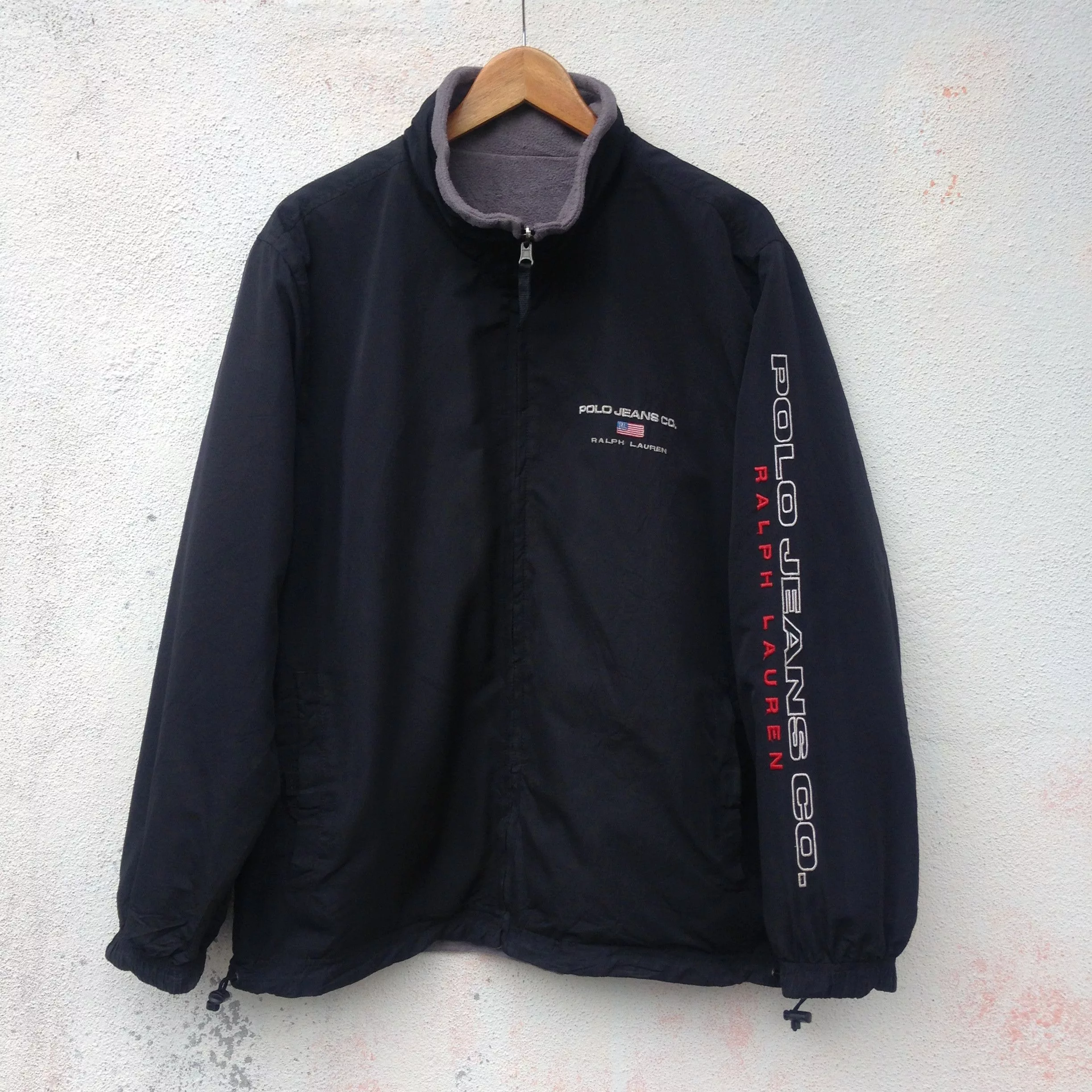 Lauren Ralph Lauren Light Jackets Lauren Ralph Lauren × Ralph Lauren × Ralph Lauren Sport Polo Sport Embroidered Reversible Jacket Multi