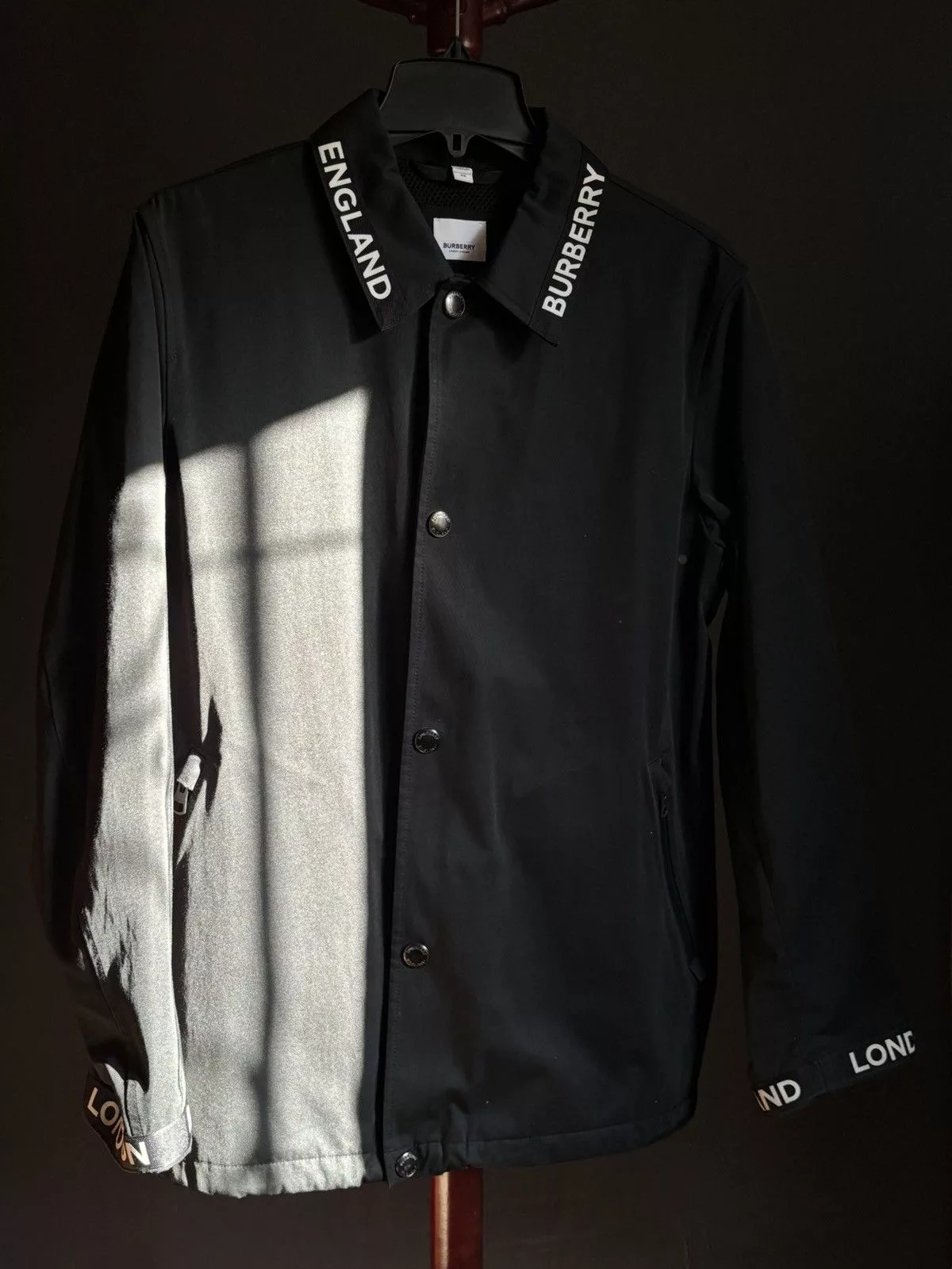 Burberry Light Jackets Burberry Jacket Black