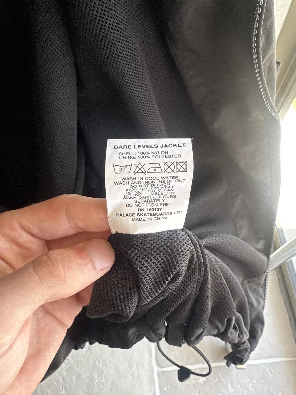 Palace Light Jackets palace rain jacket Black