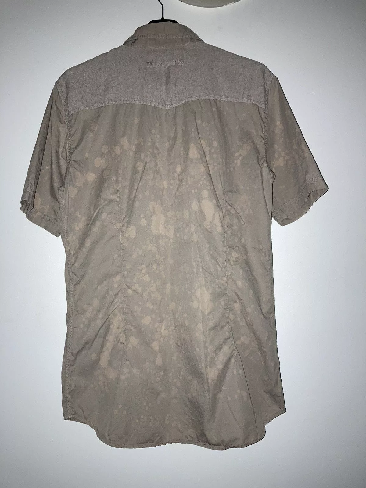 Prada Shirts Button Ups Prada SPOT CAMO CARGO SHIRT Brown