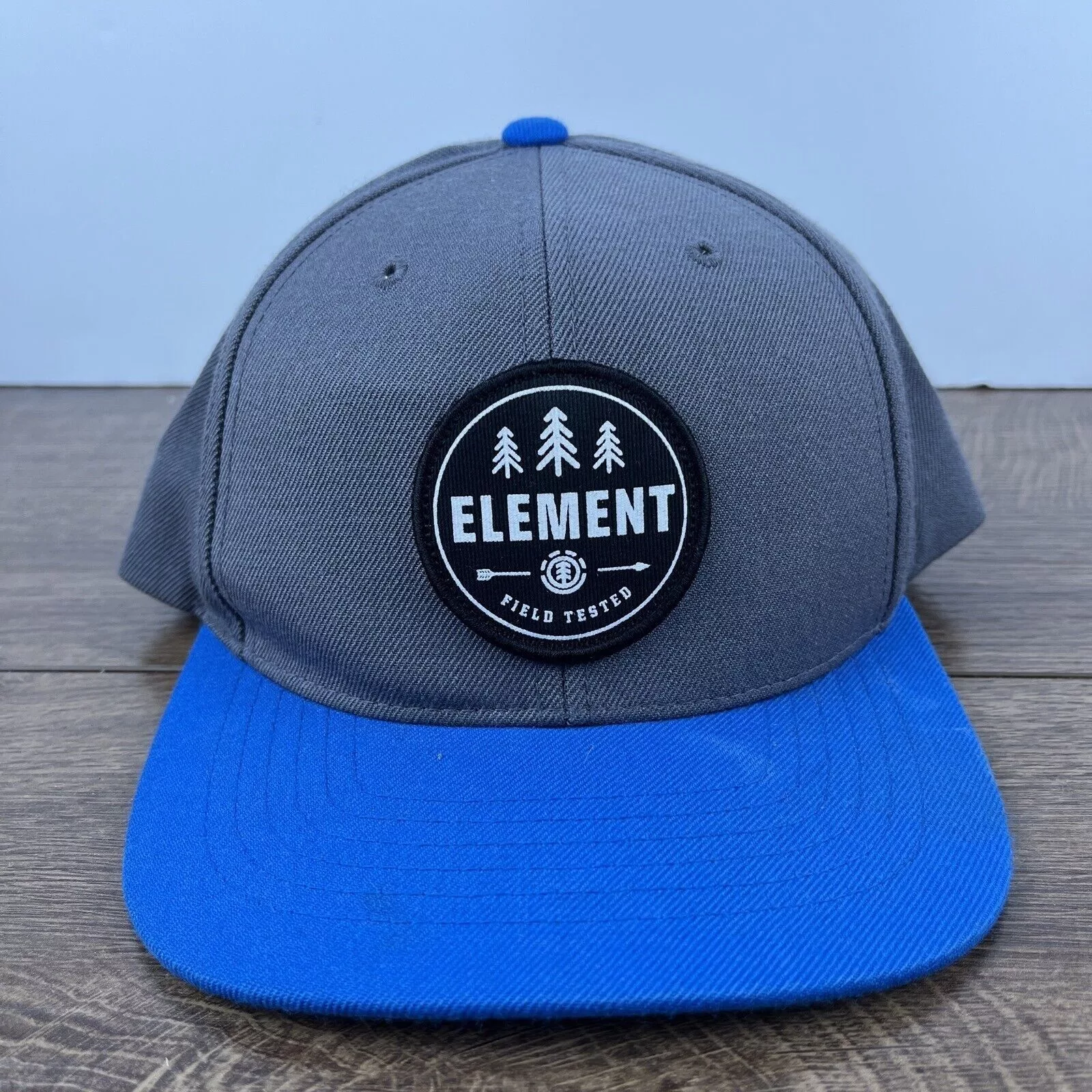 Other Hats Other Element Field Tested Hat Element Gray Snapback Hat Adjustabl