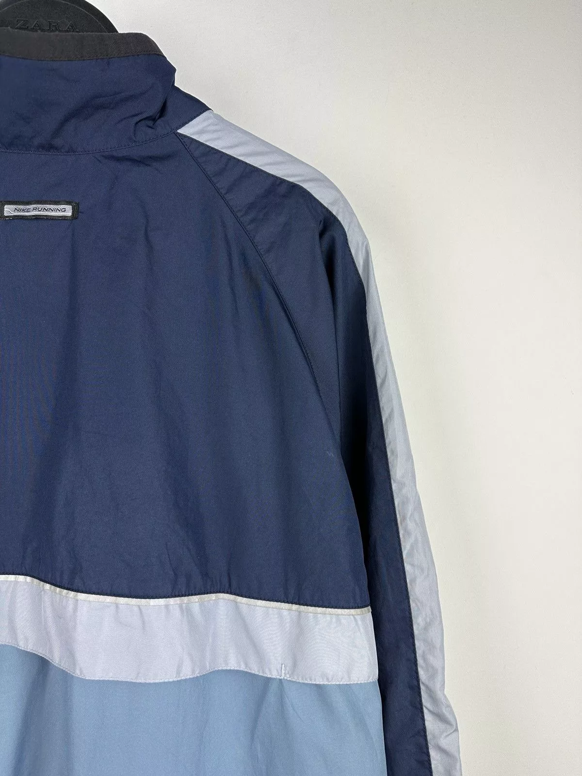 Nike Light Jackets Vintage 90’s Nike Y2K Light Jacket Blue Streetwear