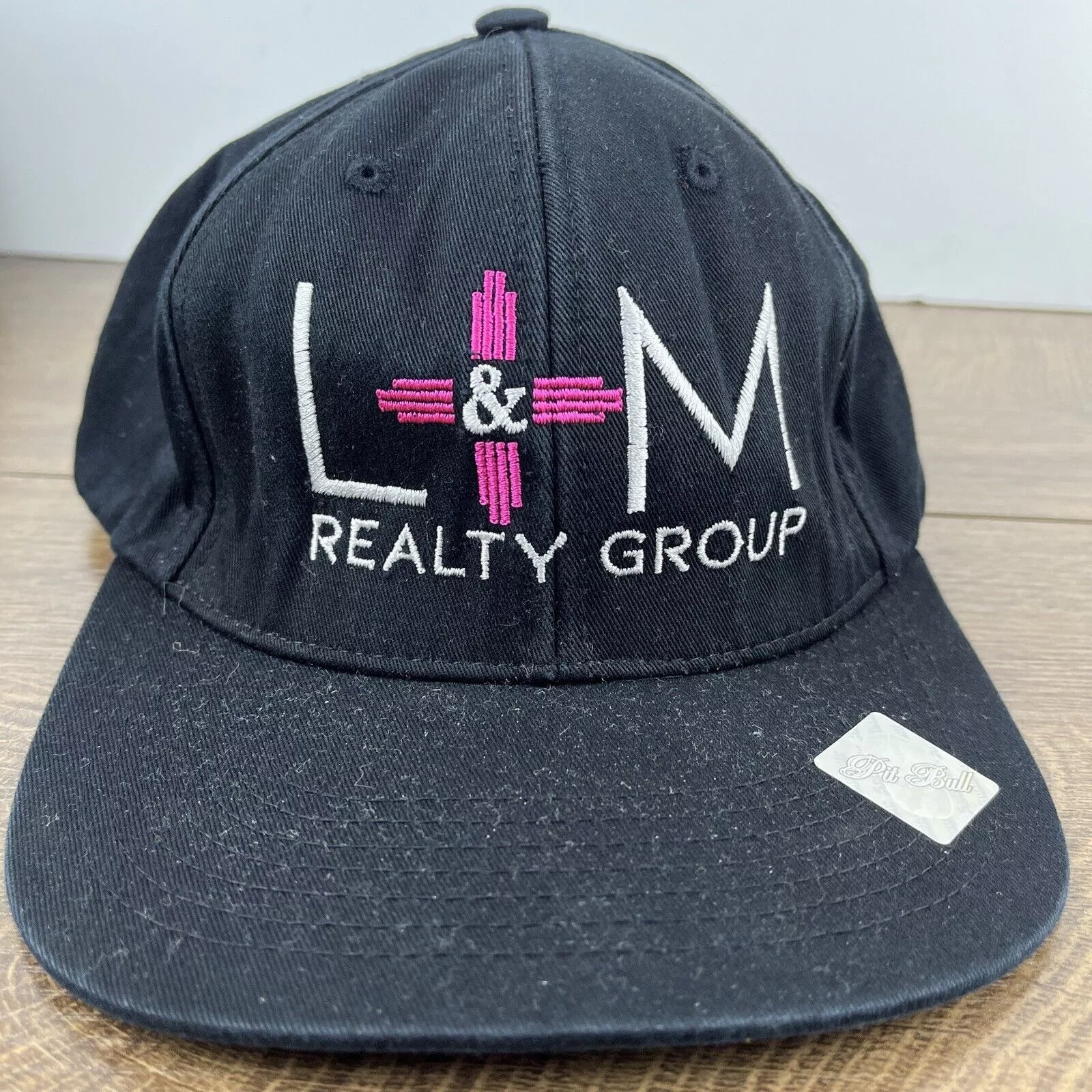 Other Hats Other L&M Realty Group Hat LM Hat Black Hat Adjustable Snapback Ad
