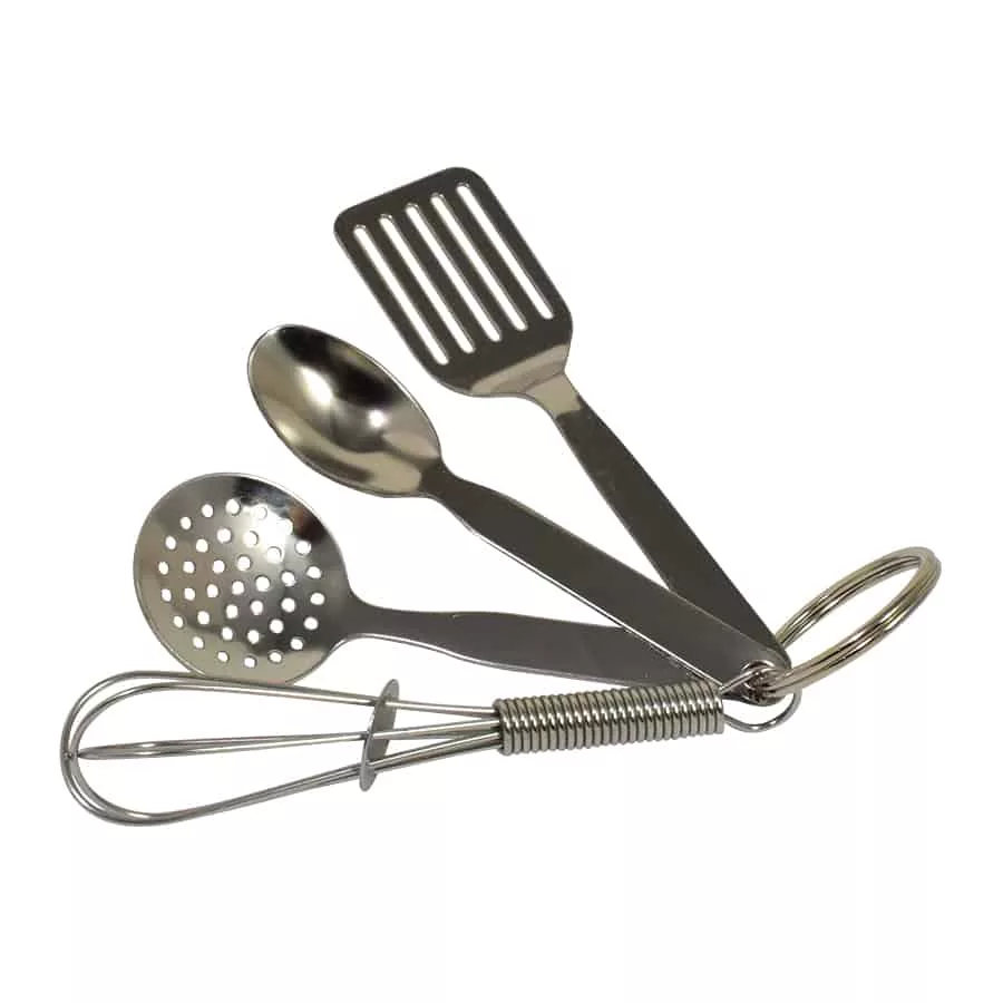 Mini Kitchen Tool Keychain