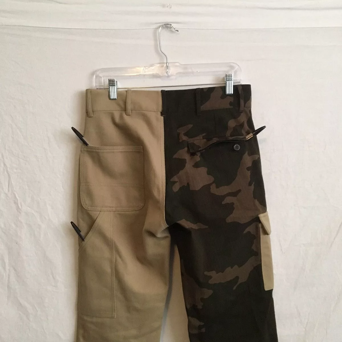 Gosha Rubchinskiy Denim Gosha Rubchinskiy FW17 Camo Split Cargo Pants Multi