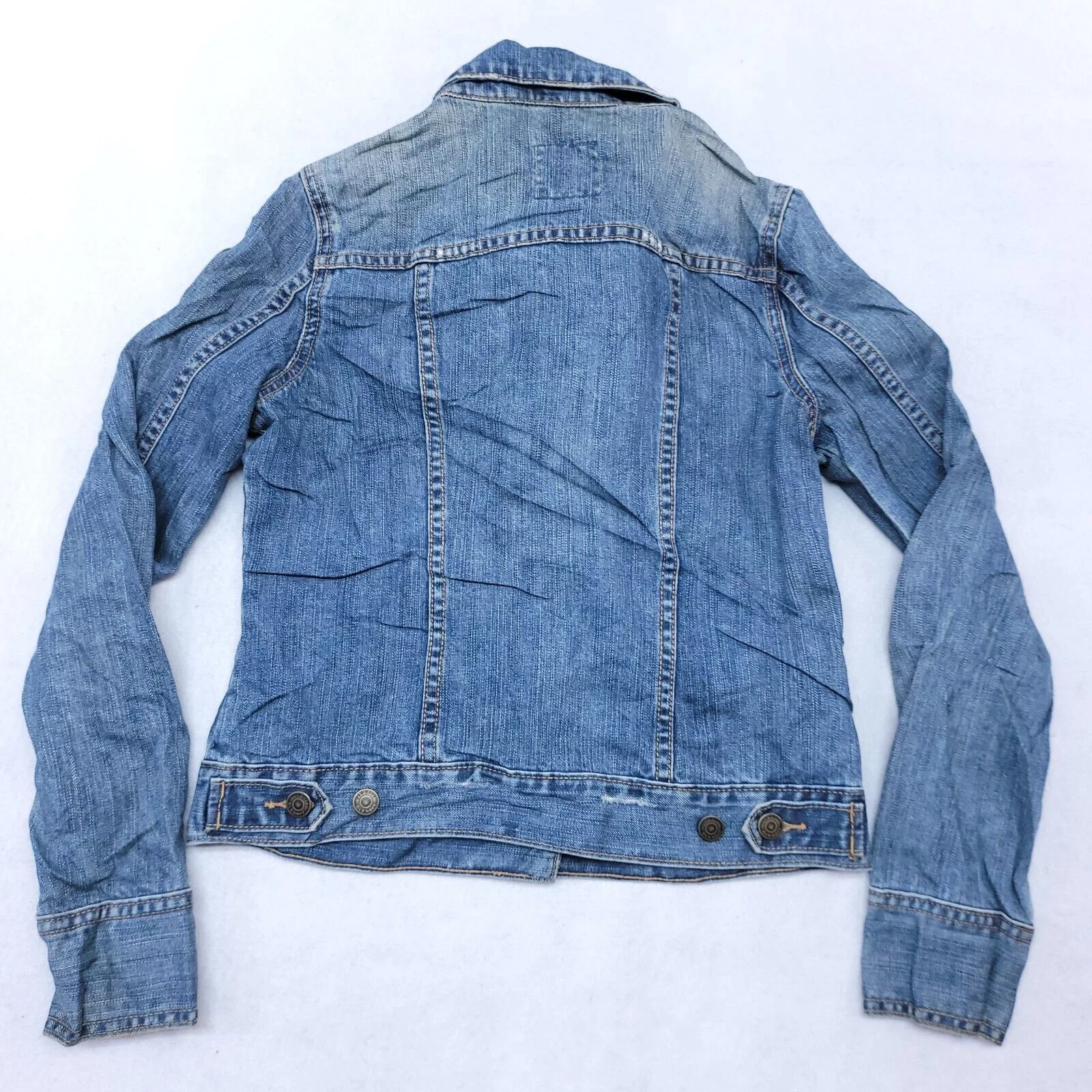 Old Navy Jackets Old Navy Casual Button Denim Jean Jacket Womens Size S Blue