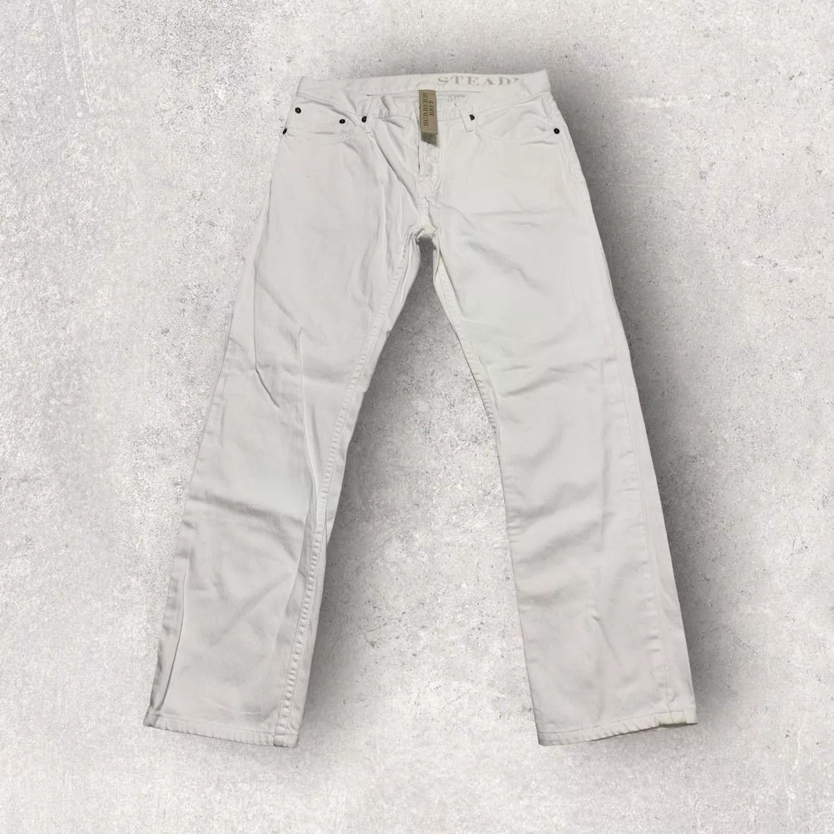 Burberry Denim Burberry Brit Steadman jeans White