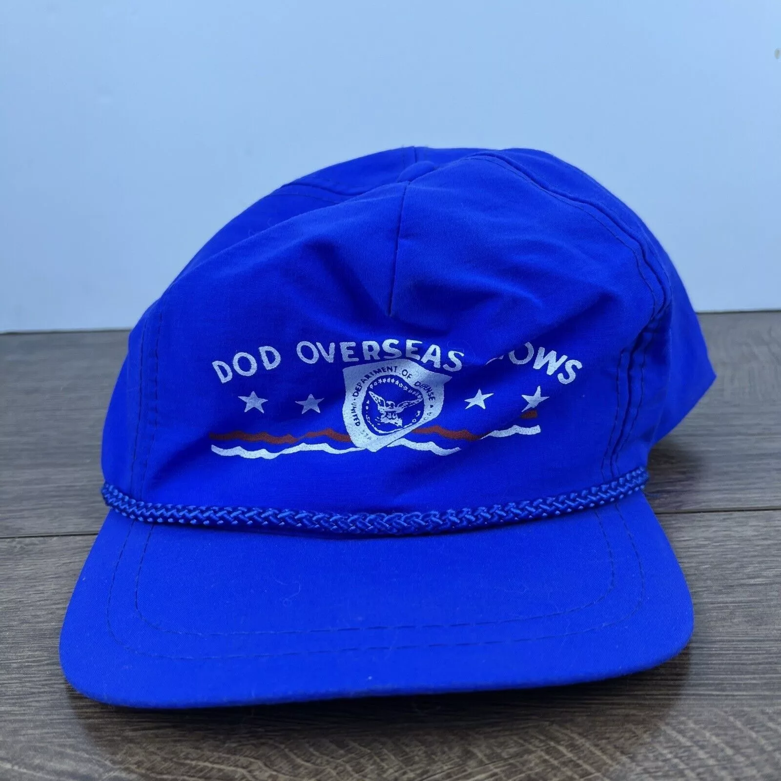 Other Hats Other DOD Overseas Shows Hat DOD Blue Hat Snapback Adjustable Adul