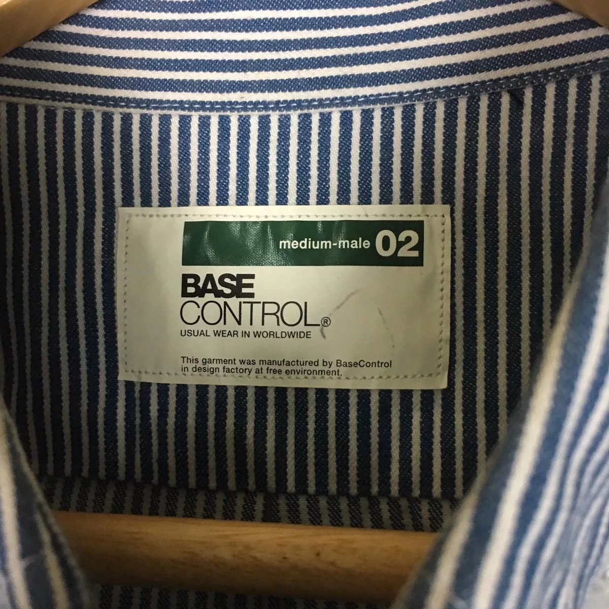 BASE CONTROL Shirts Button Ups Base Control Camo Shirt Blue