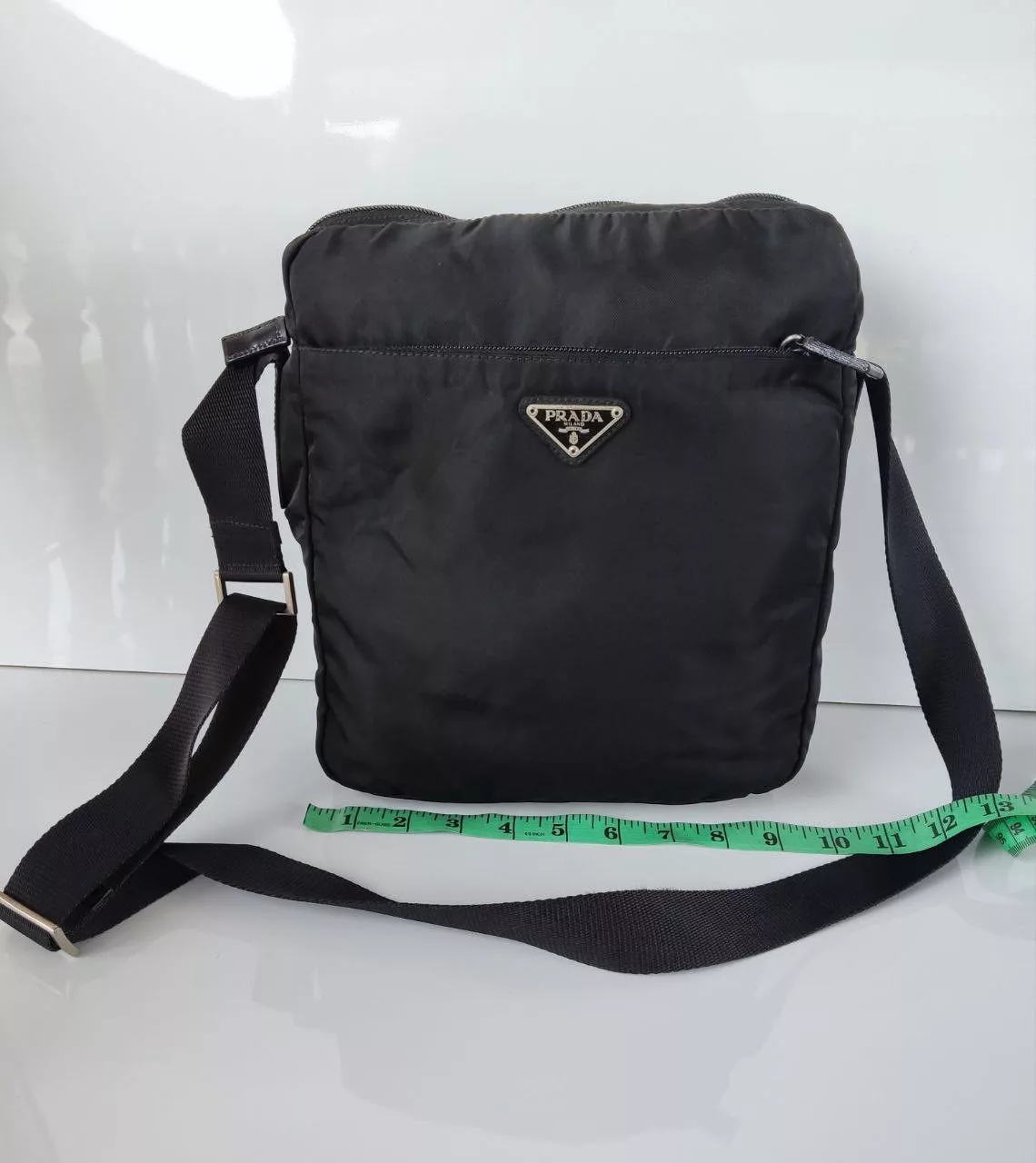 Prada Handle Bags Prada Bag Nylon Crossbody Black