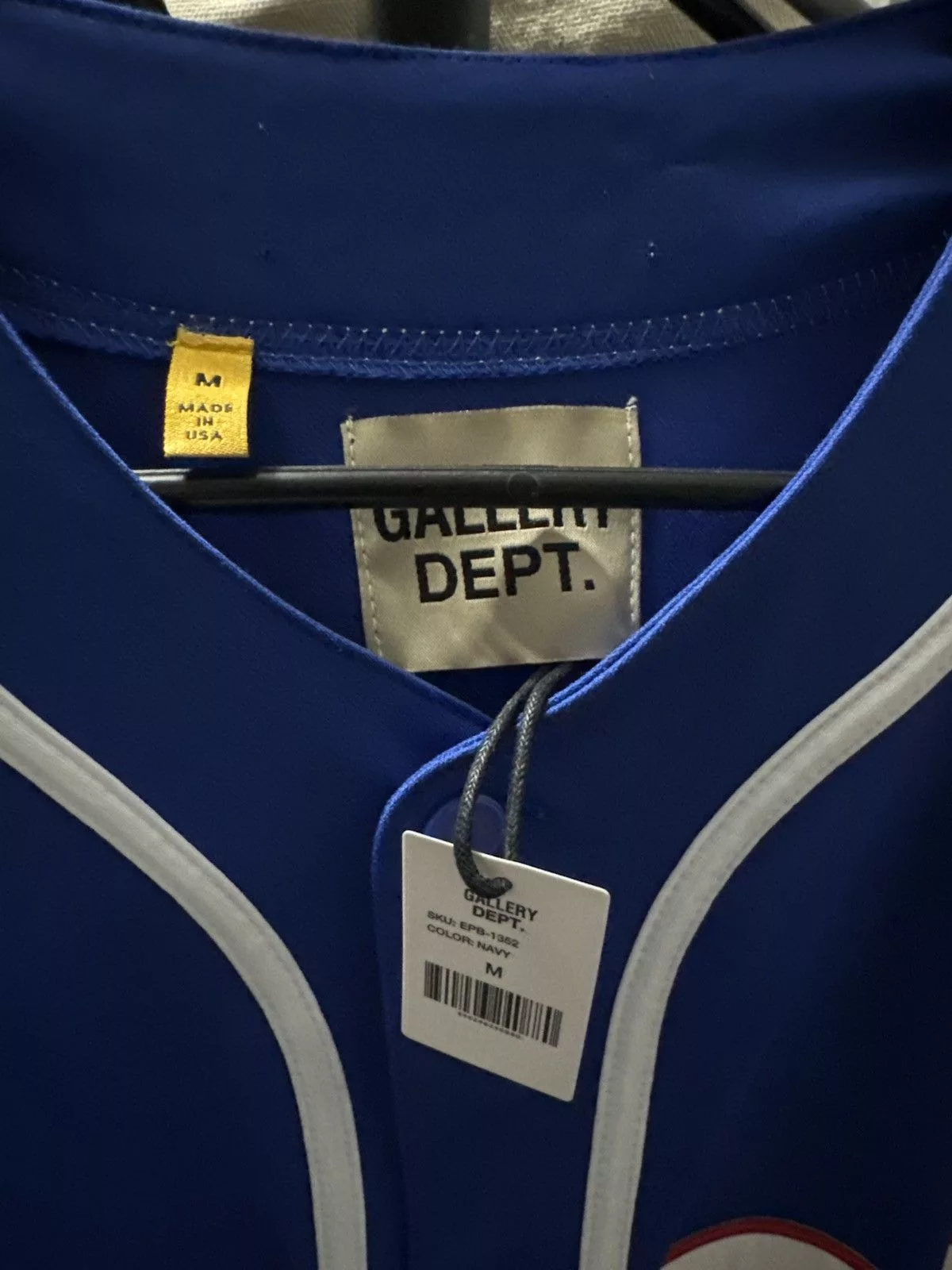 Gallery Dept. Jerseys Gallery Dept. Baseball Jersey Blue