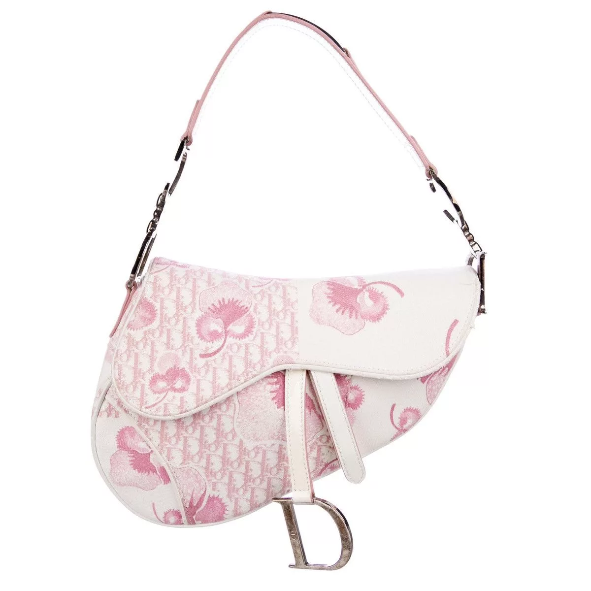 Other Bags Luggage Other Christian DIOR Girly Saddle Pink Bag Trotter Vintage