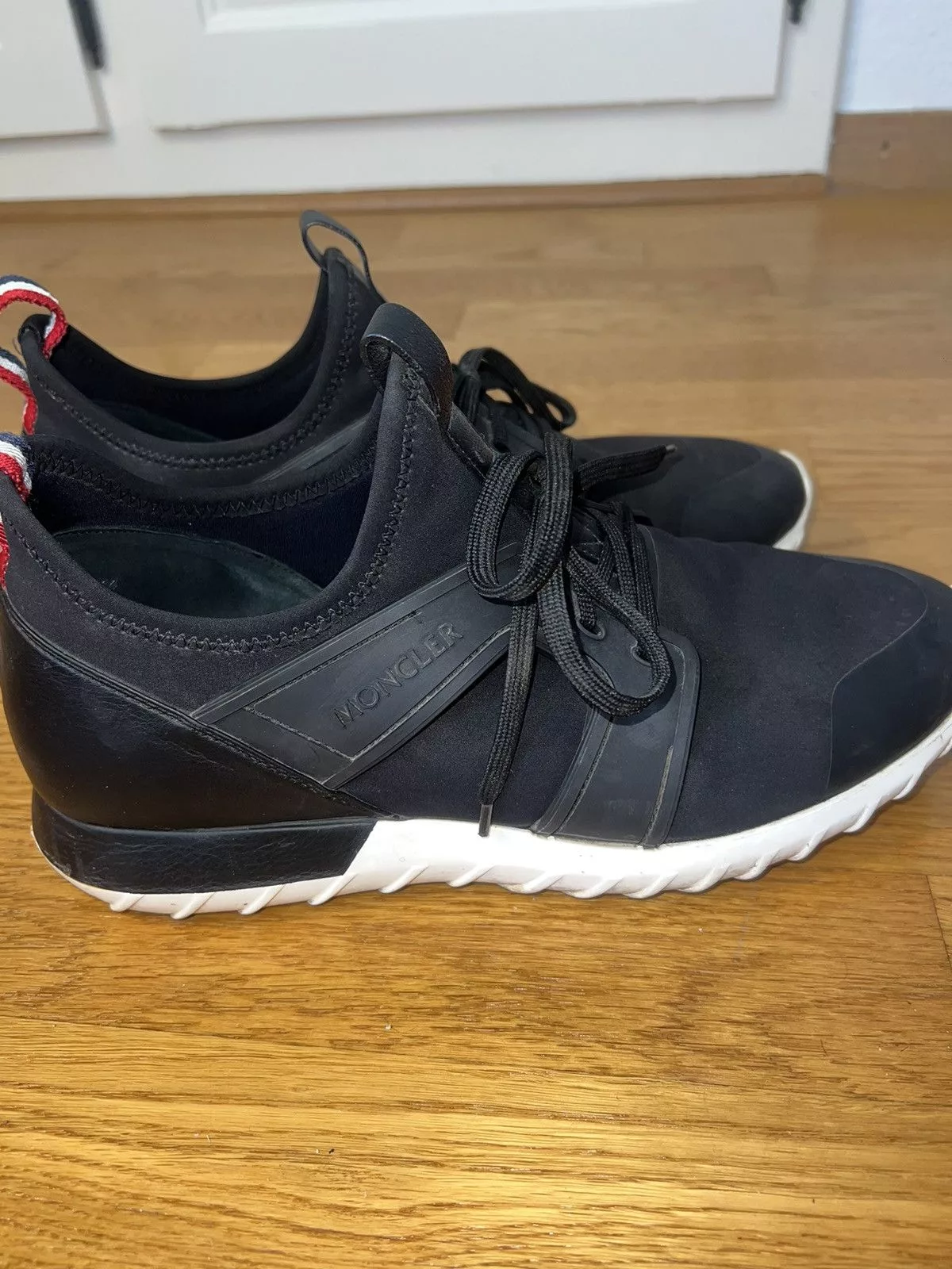 Moncler Low Top Sneakers Moncler Sneakers Black