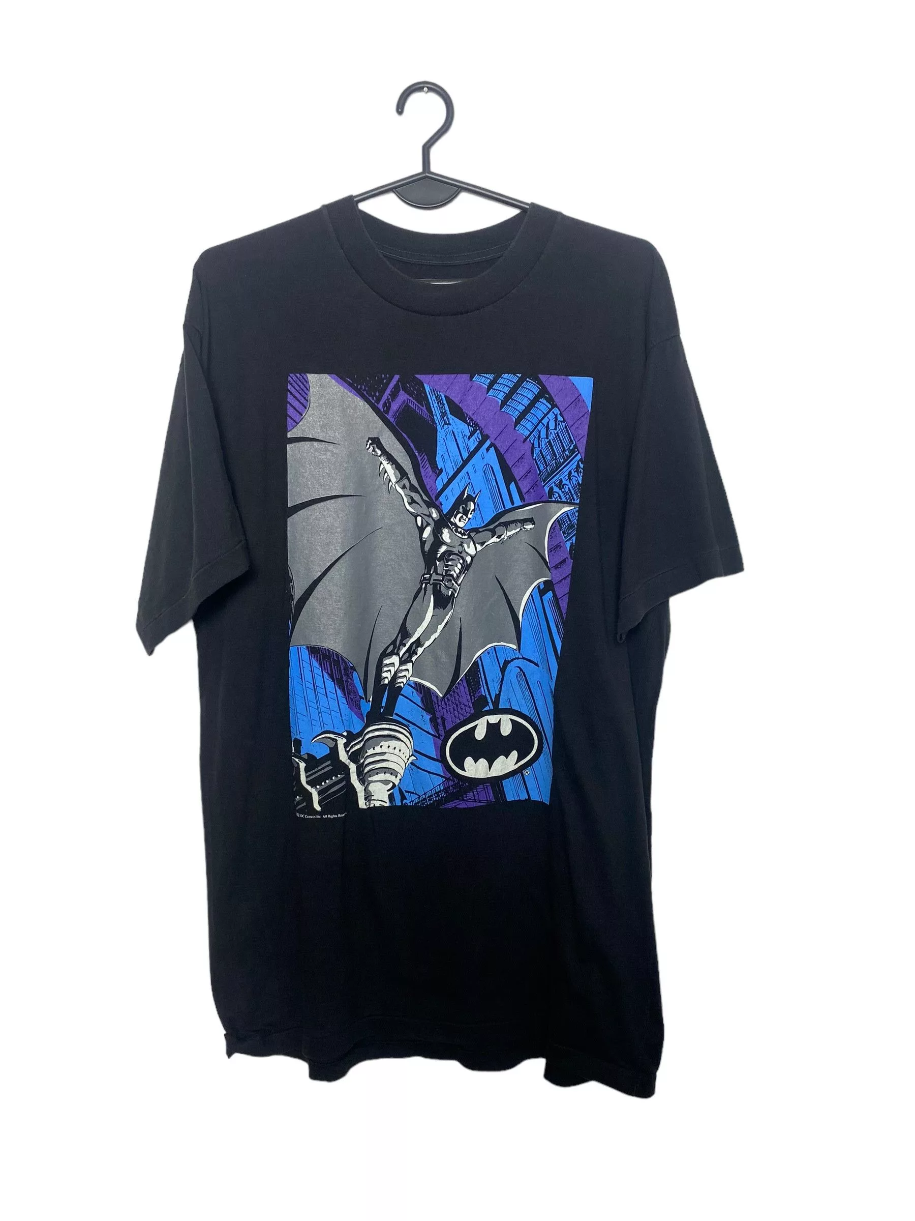 DC Comics Short Sleeve T Shirts DC Comics × Vintage Vintage Batman 1992 t shirt XL black