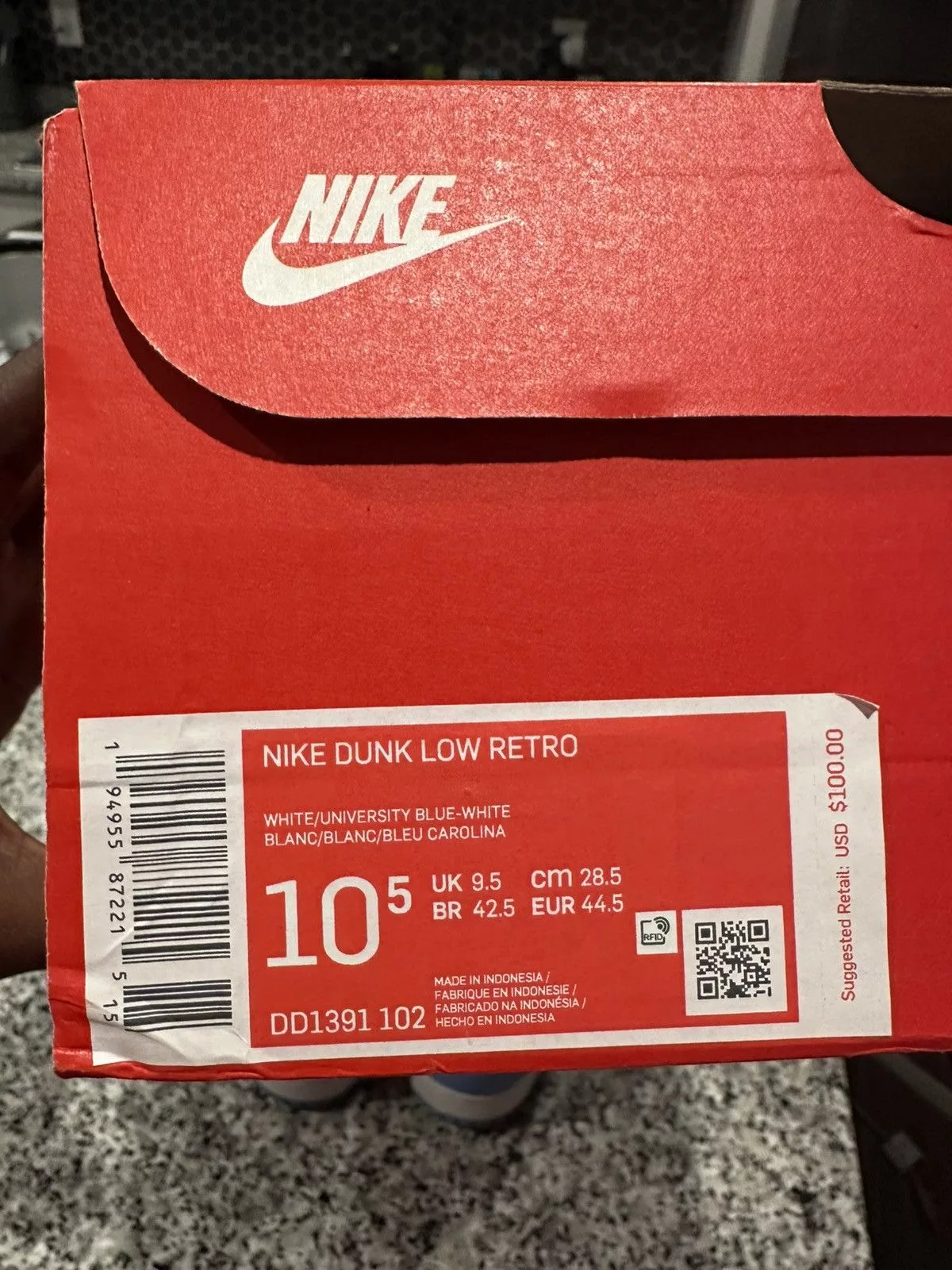 Nike Low Top Sneakers Nike Dunk Low Retro Blue