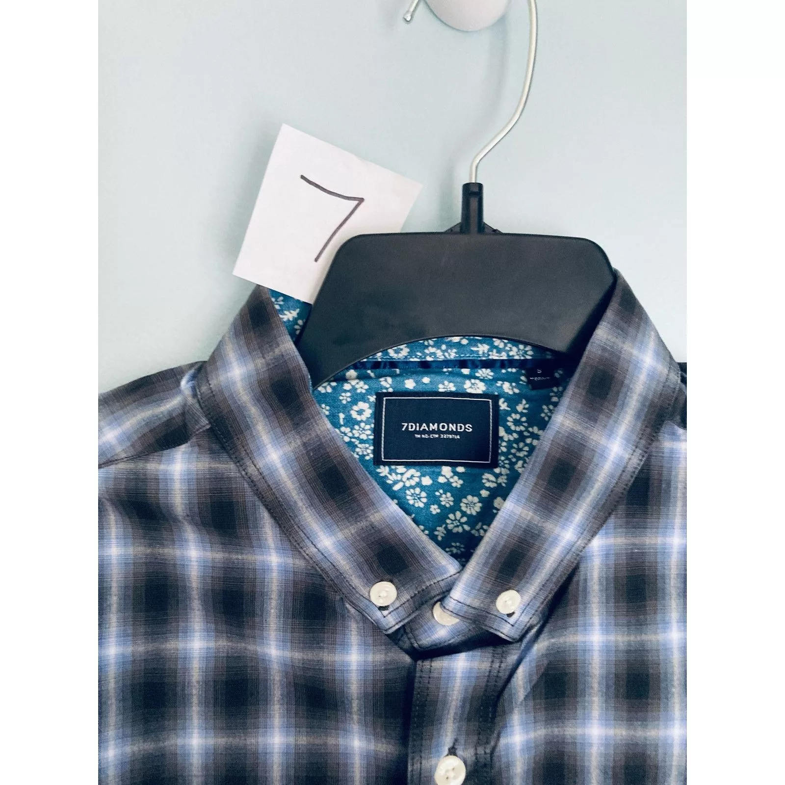 7Diamonds Shirts Button Ups 7Diamonds 7 Diamonds Higher Ground Button Down Casual Shirt Small Gray