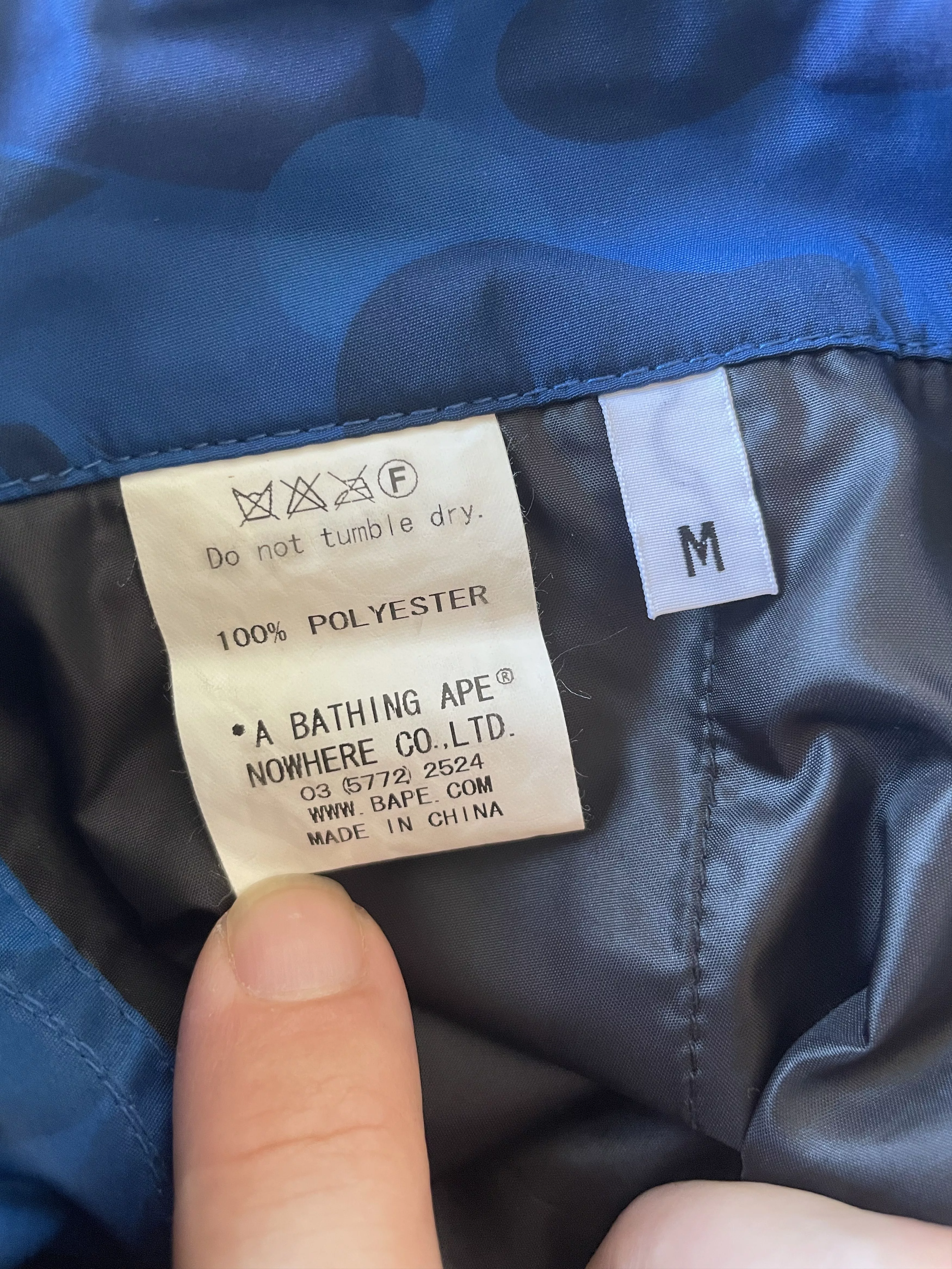 Bape Shorts Bape FIRE CAMO BEACH SHORTS Blue
