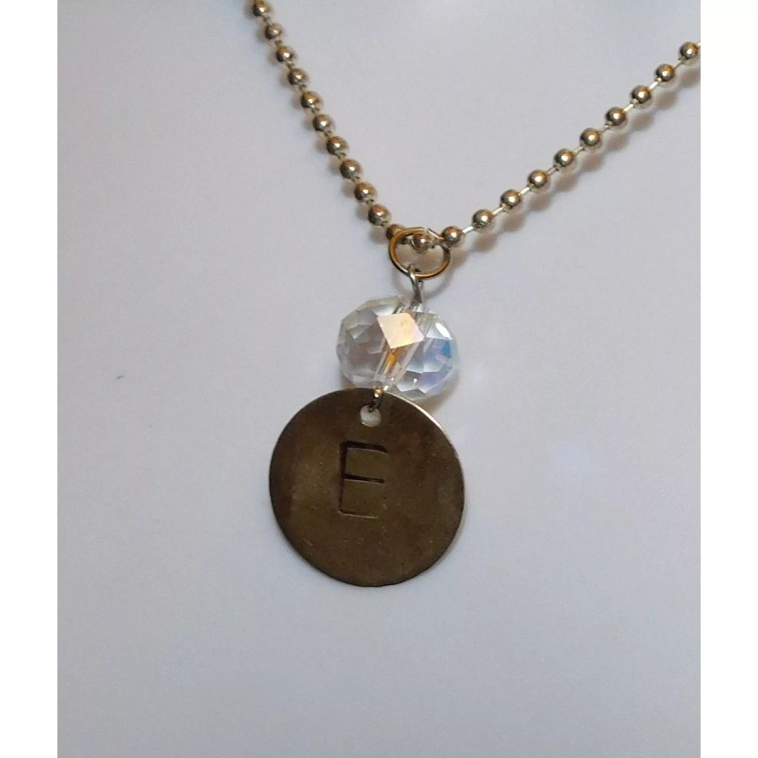 Other Necklaces Other Sterling Silver E Necklace