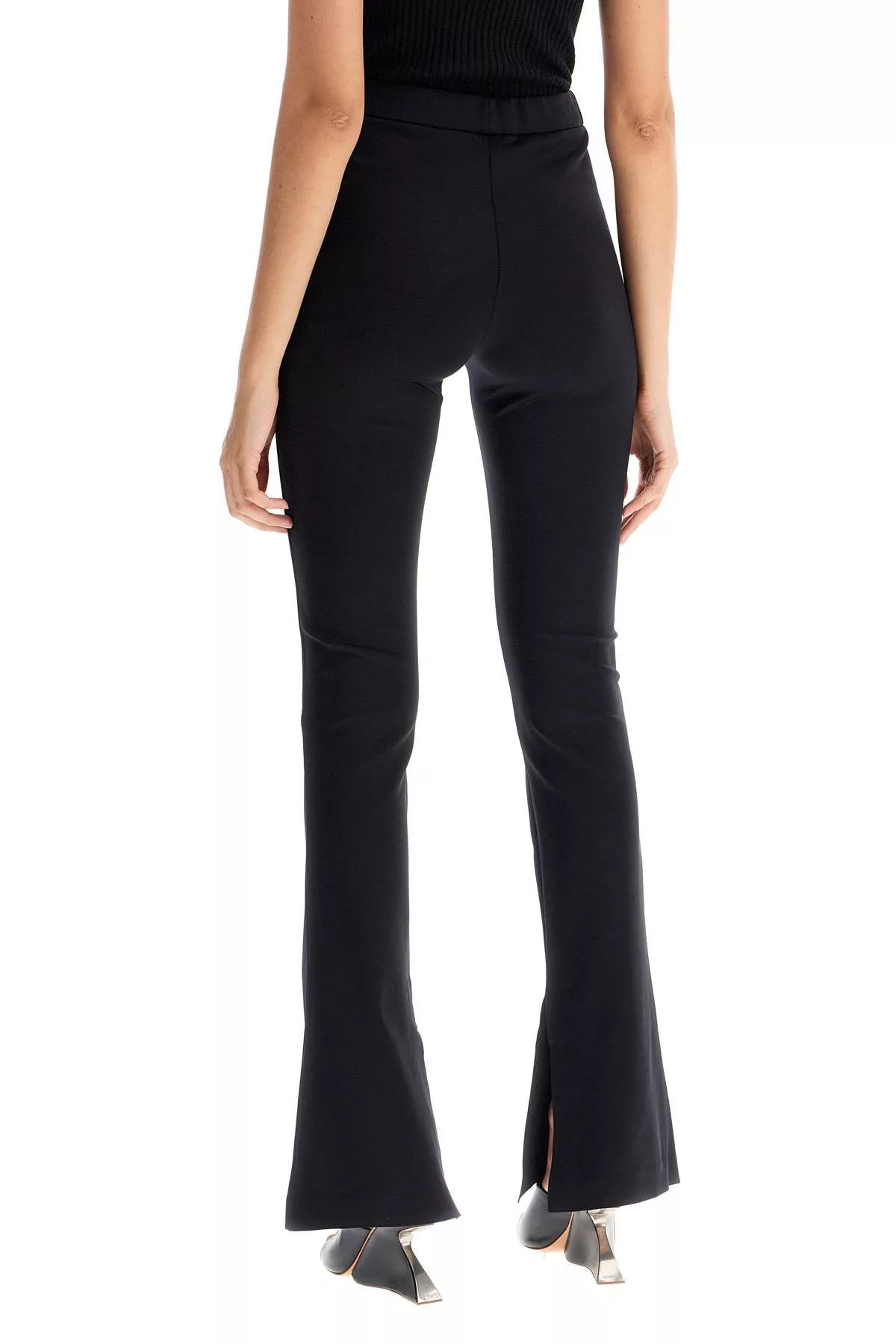 Off-White Leggings OFF-WHITE Flared Leggings With Gray