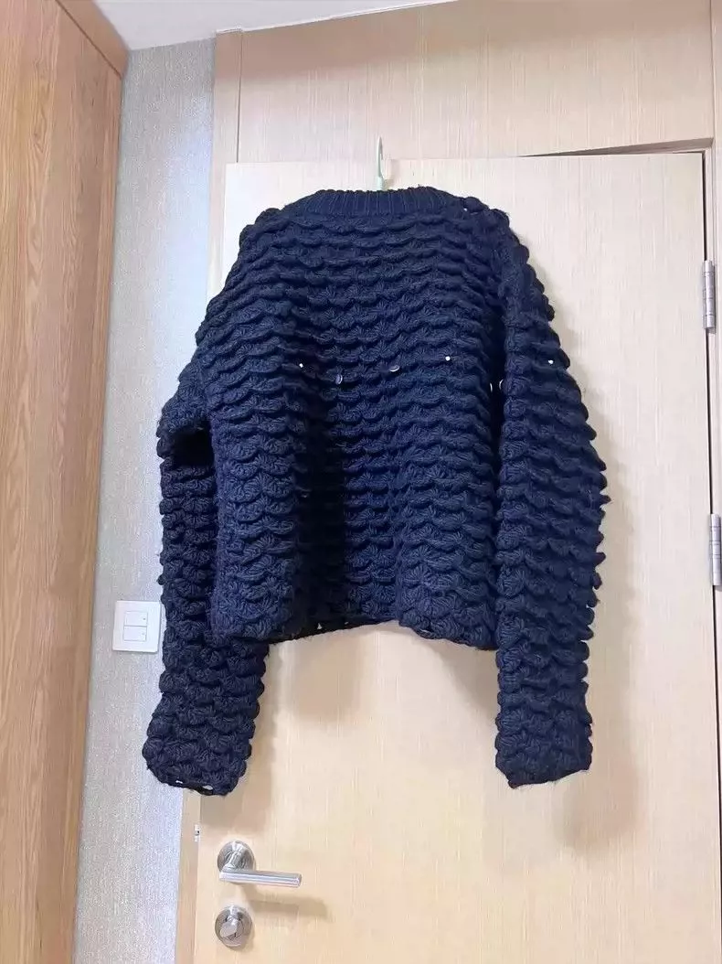 Namacheko Sweaters Knitwear Namacheko 23FW sweater Blue