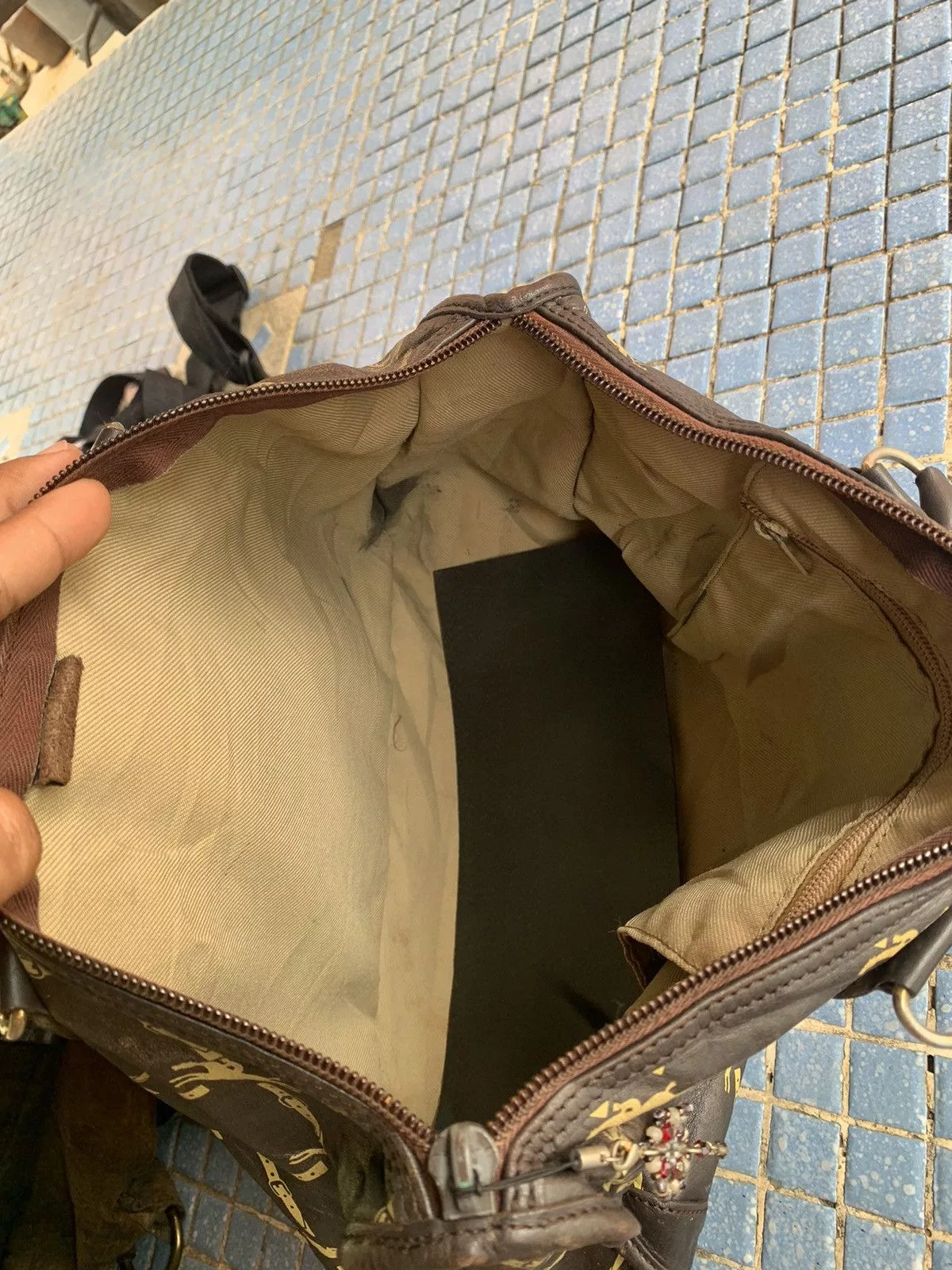Longchamp Handle Bags Longchamp × Vintage Vintage longchamp handle bag Brown