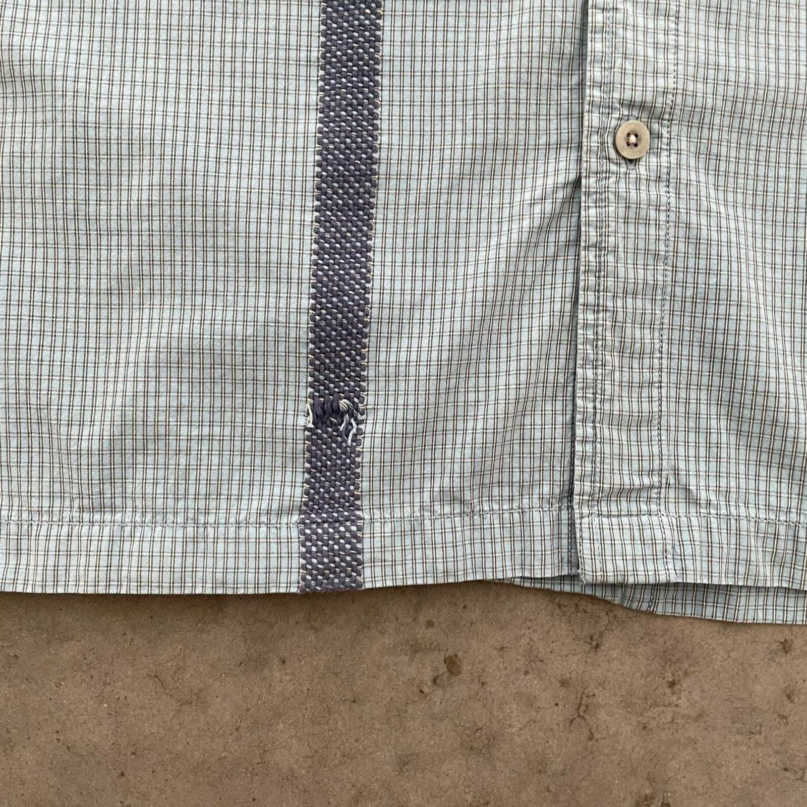 The North Face Shirts Button Ups The North Face A5 Blue Button Up Shirt