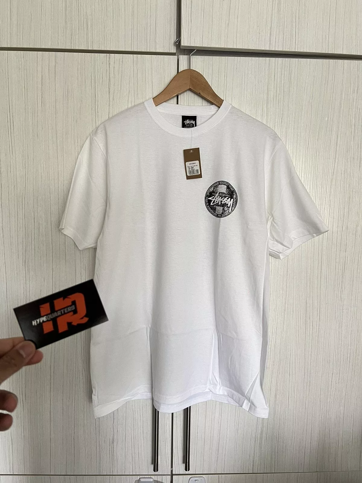Stussy Short Sleeve T Shirts Stussy Dot T “White”