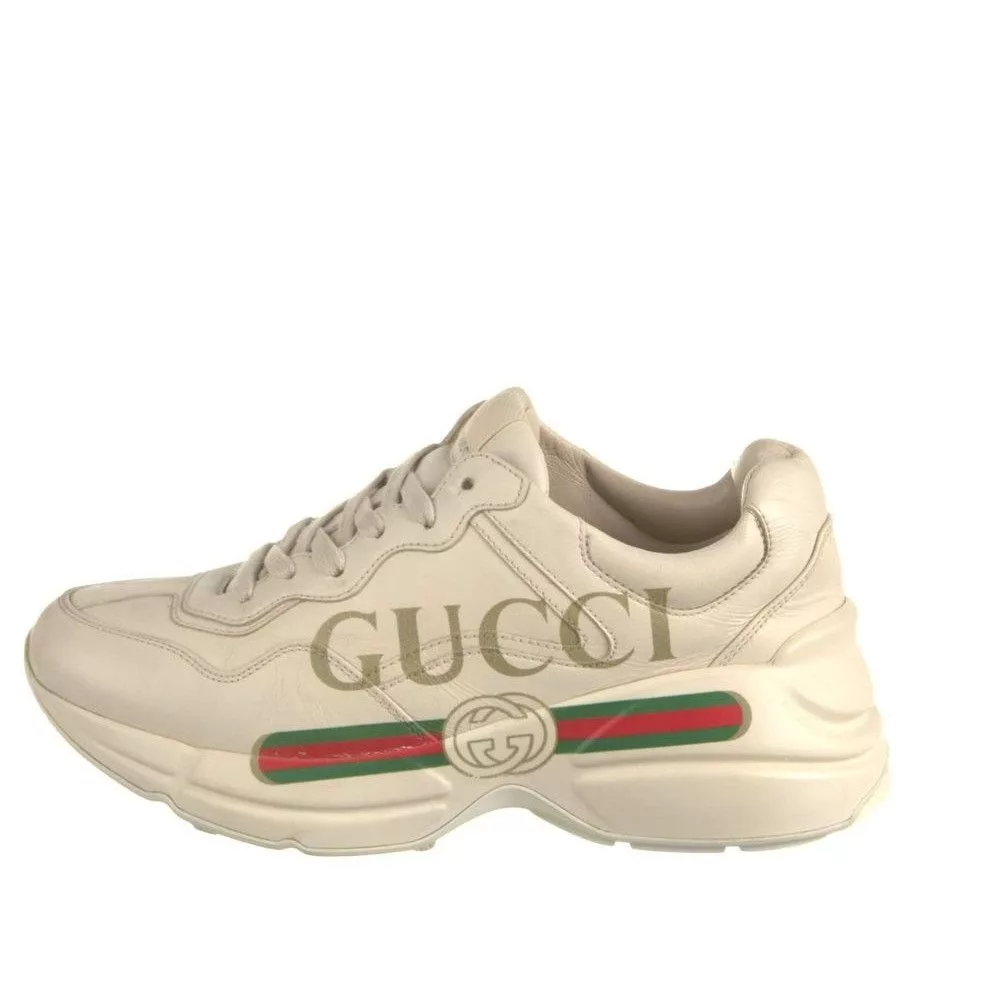Gucci Low Top Sneakers Gucci Rhython Sneakers Womens White