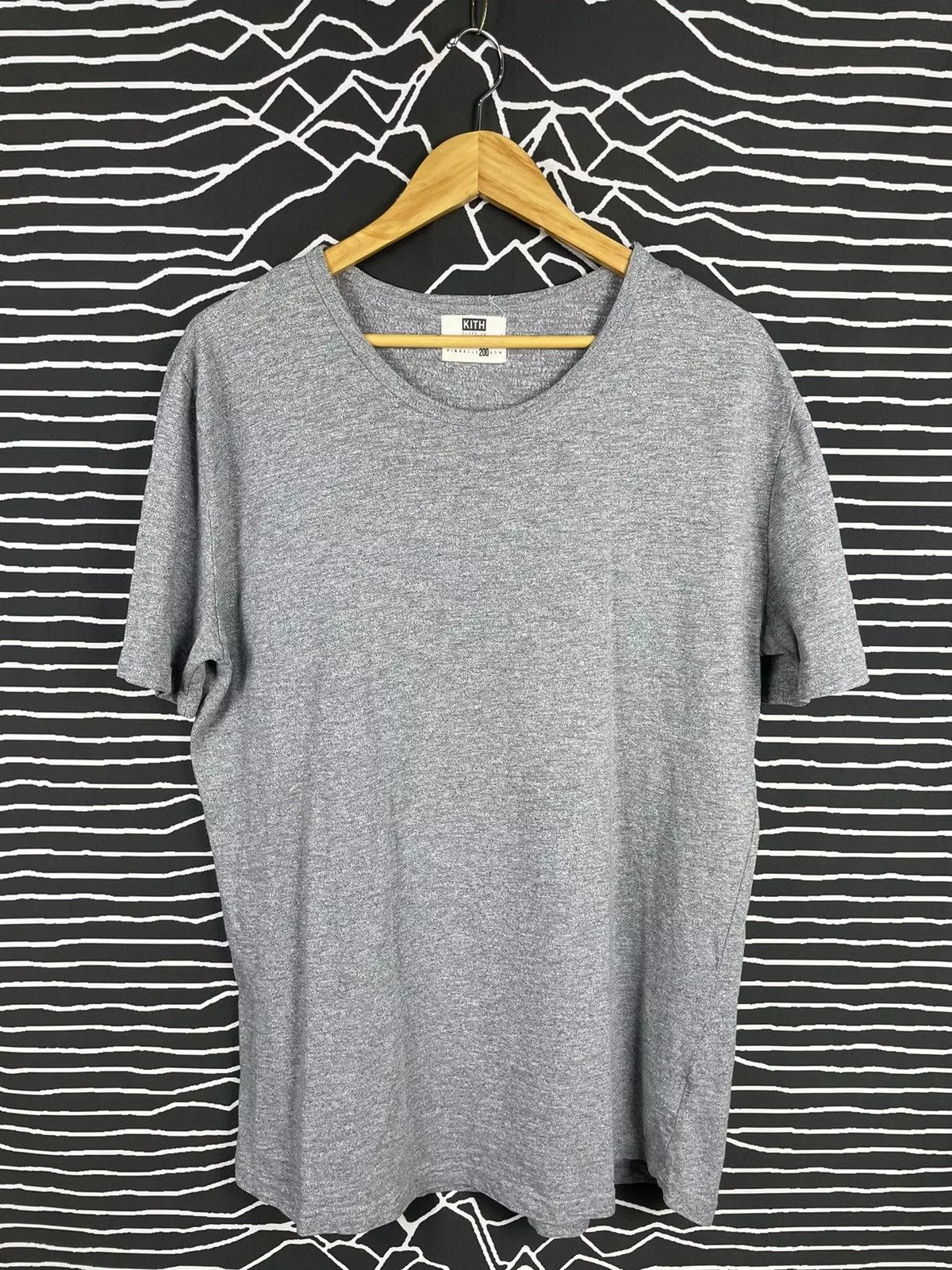 Kith Short Sleeve T Shirts Kith Classic Essential Tshirt Gray