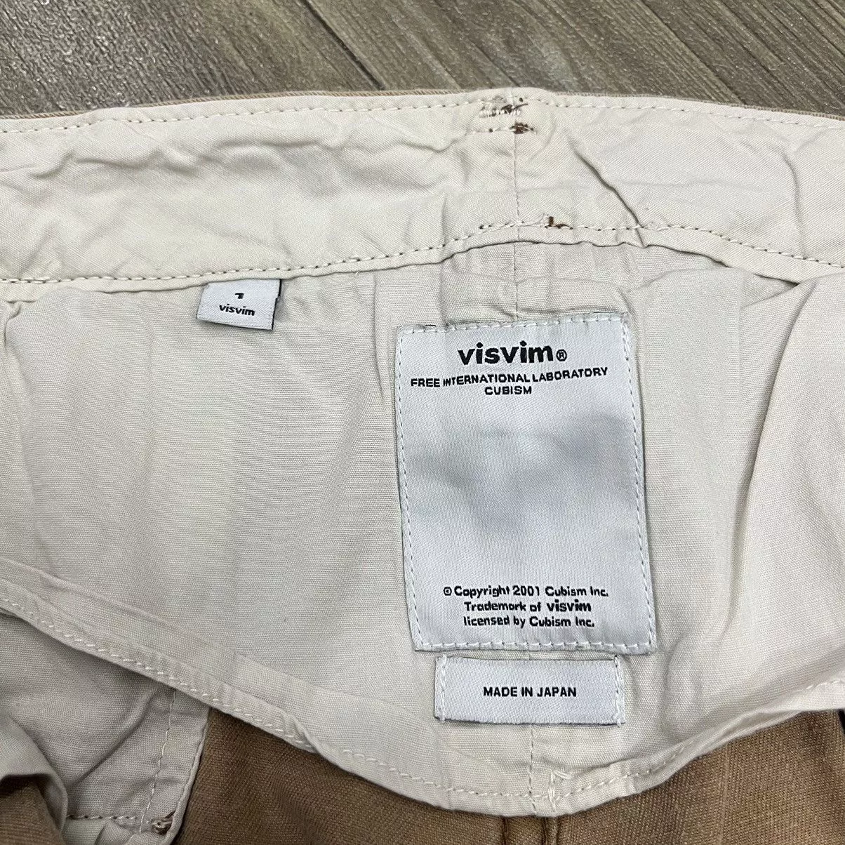 Visvim Casual Pants Visvim High Water Buckle Back Chino Pants Brown