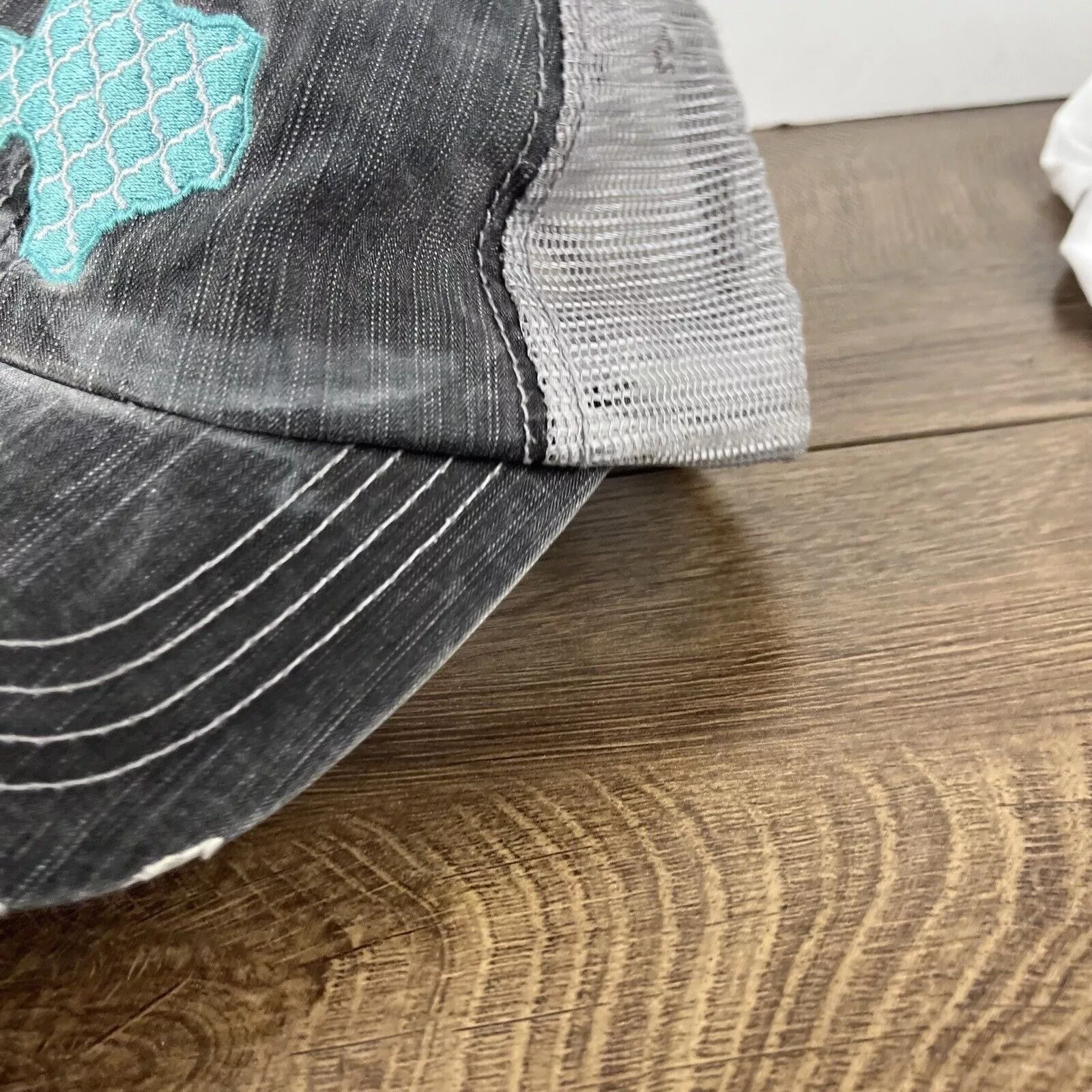 Other Hats Other Texas Hat Texas State Shape Hat Gray Adjustable Hat Gray Adu