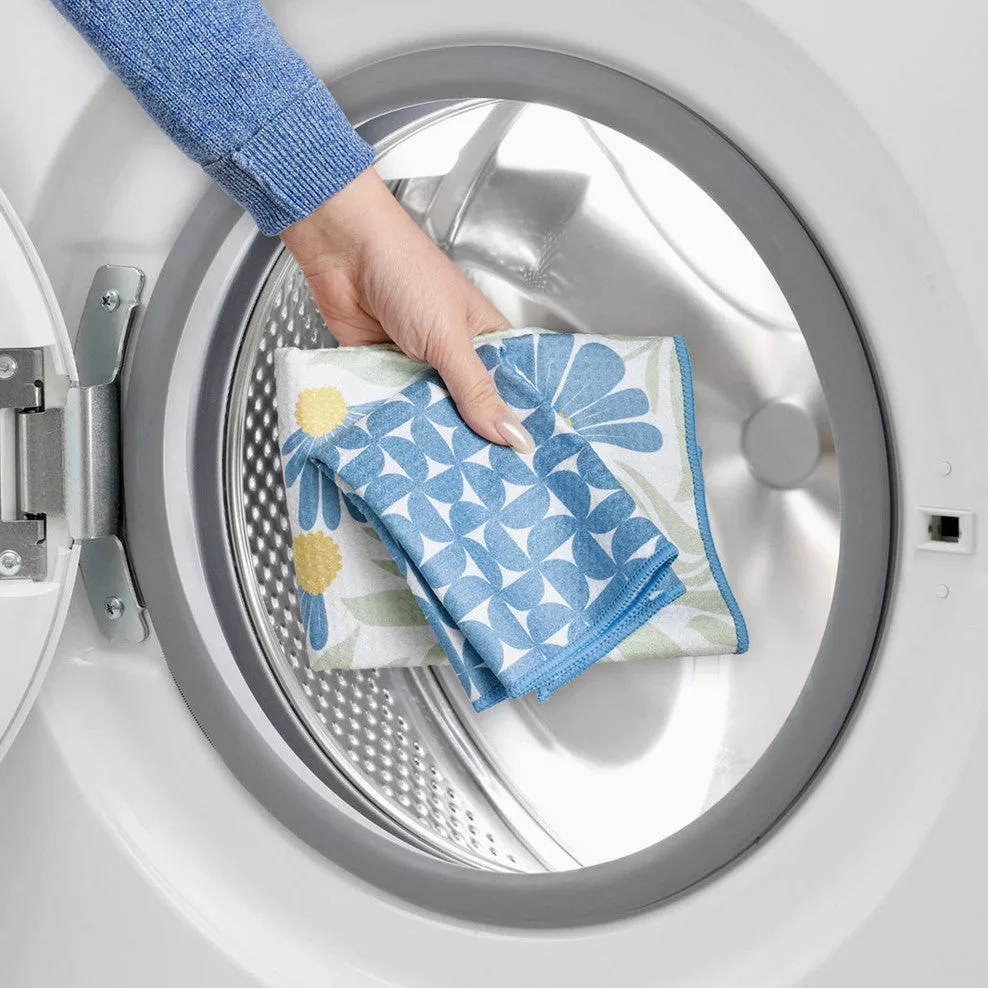 Blue Coneflower Towel 4/set