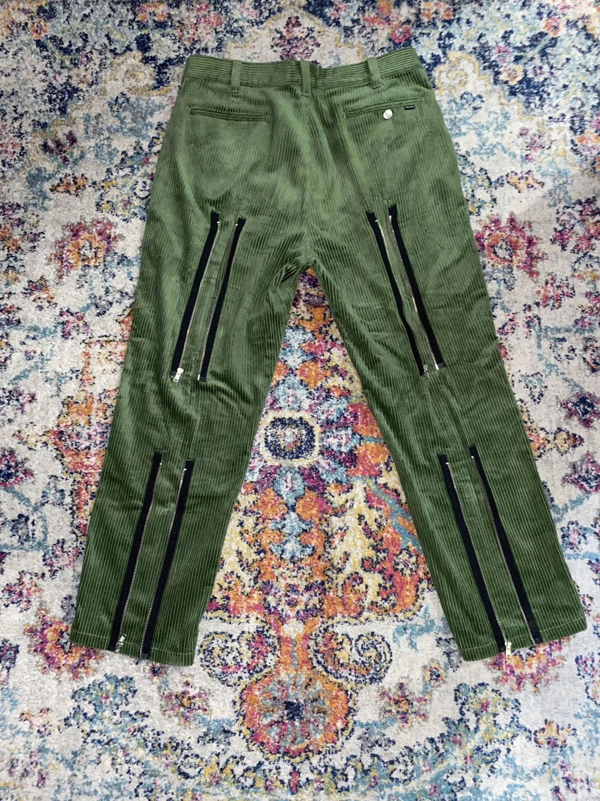 Supreme Casual Pants Supreme Corduroy Flight Pants Green