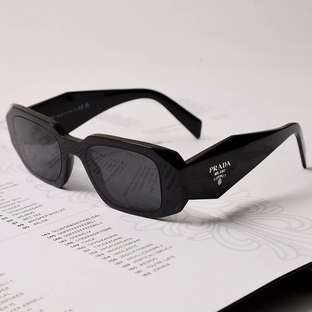 Prada Sunglasses PRADA 0PR 17WS SUNGLASSES Black