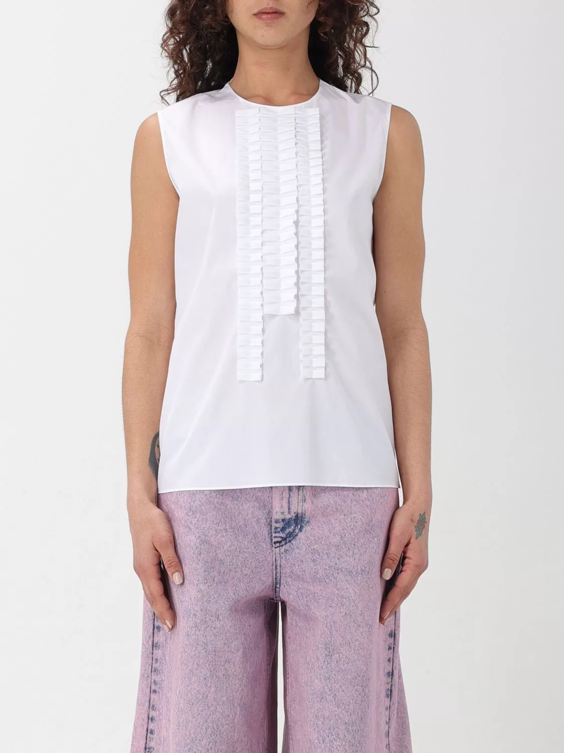 Marni Polos Marni Shirt Woman White