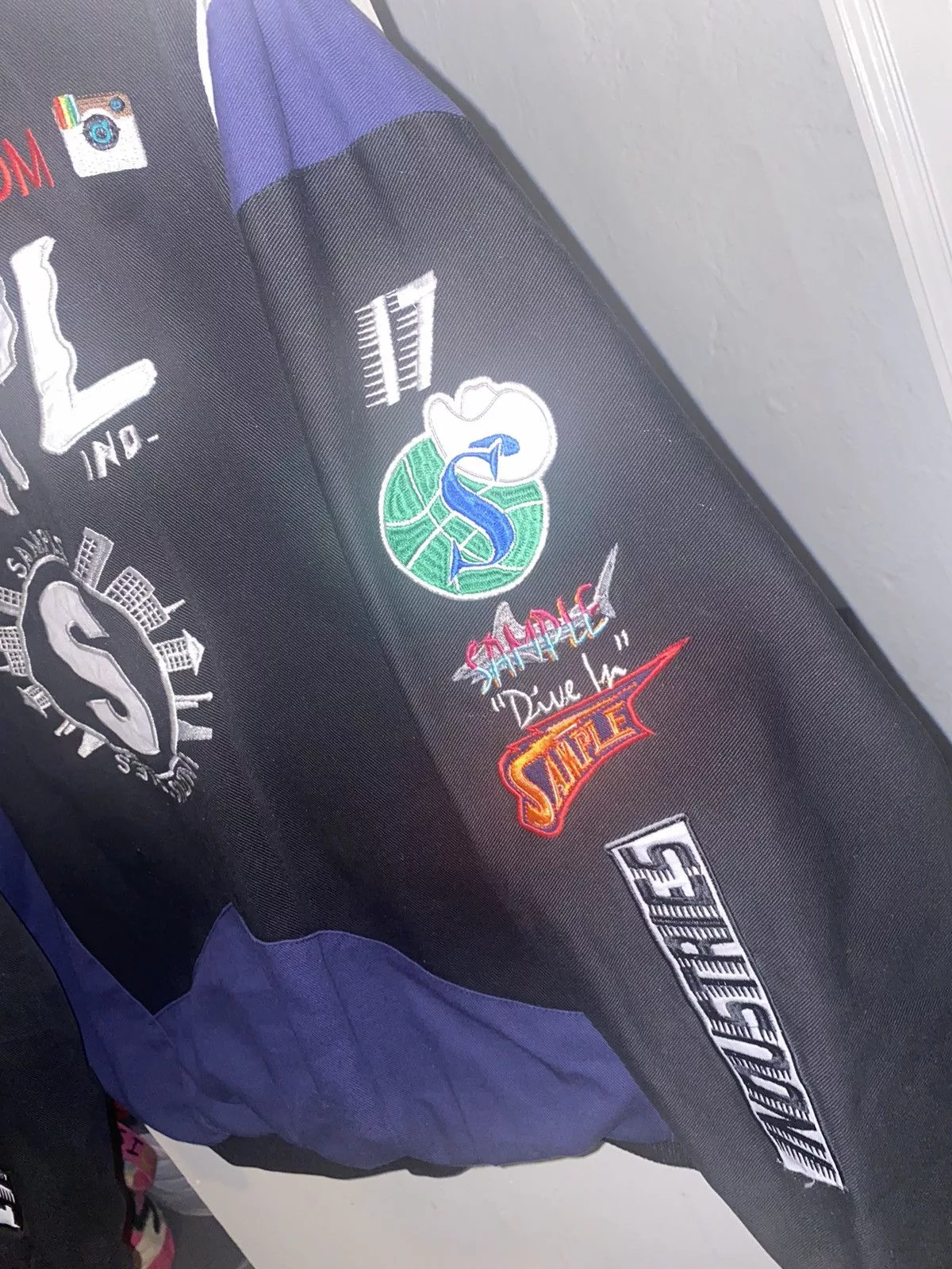 Sample Industries Light Jackets Sample Industries Sample racer jacket Black