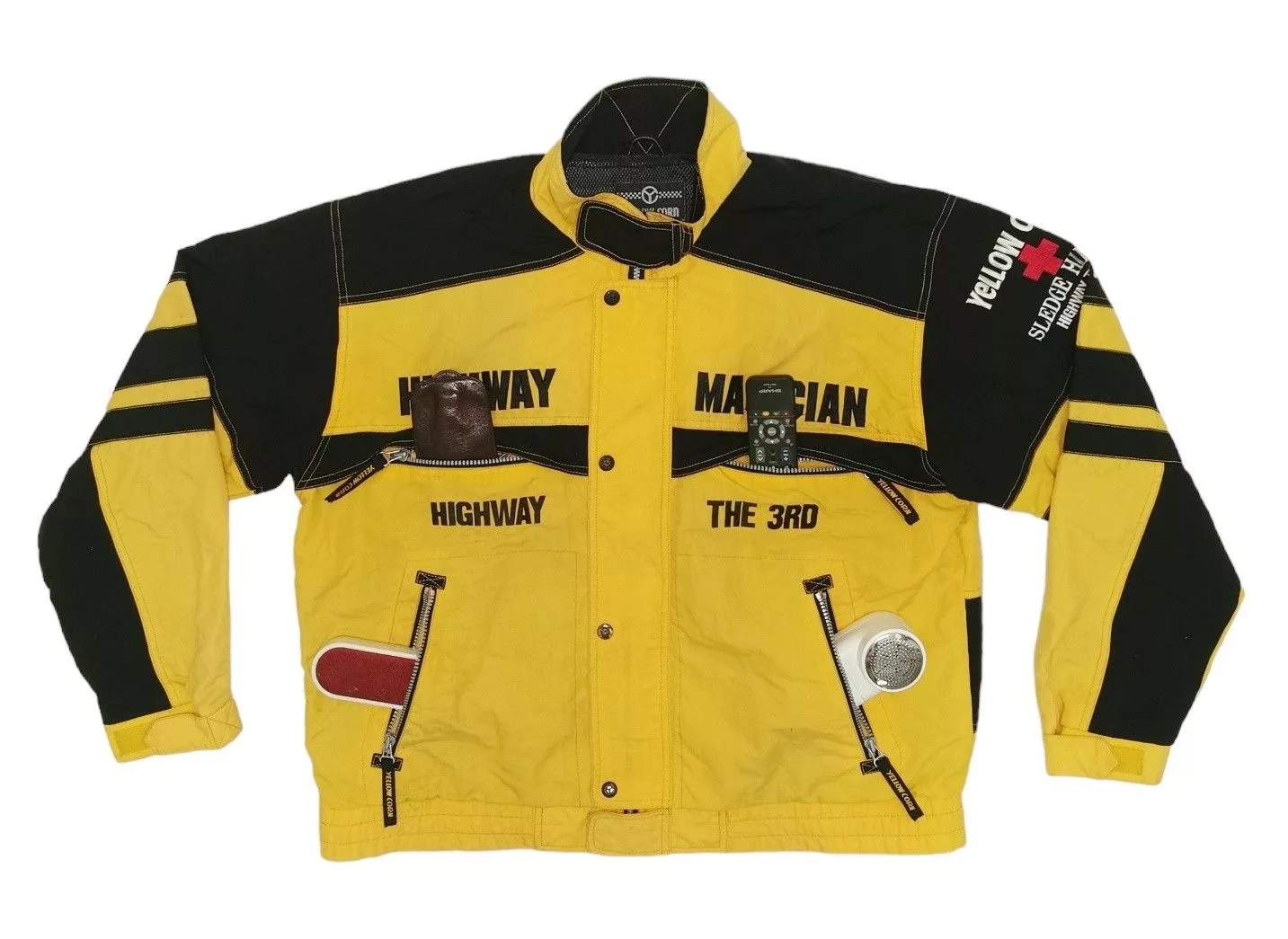 YELLOW CORN Light Jackets Yellow Corn Motor Racing Jacket Workwear