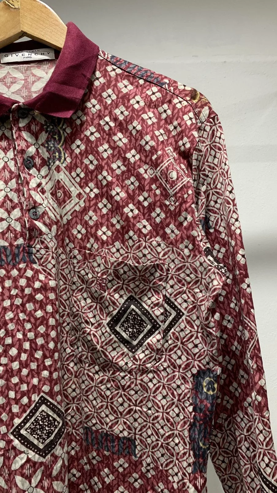 Givenchy Polos Givenchy × Vintage 🚨FINAL DROP🚨 Vtg Givenchy Paris Navajo 80s Red