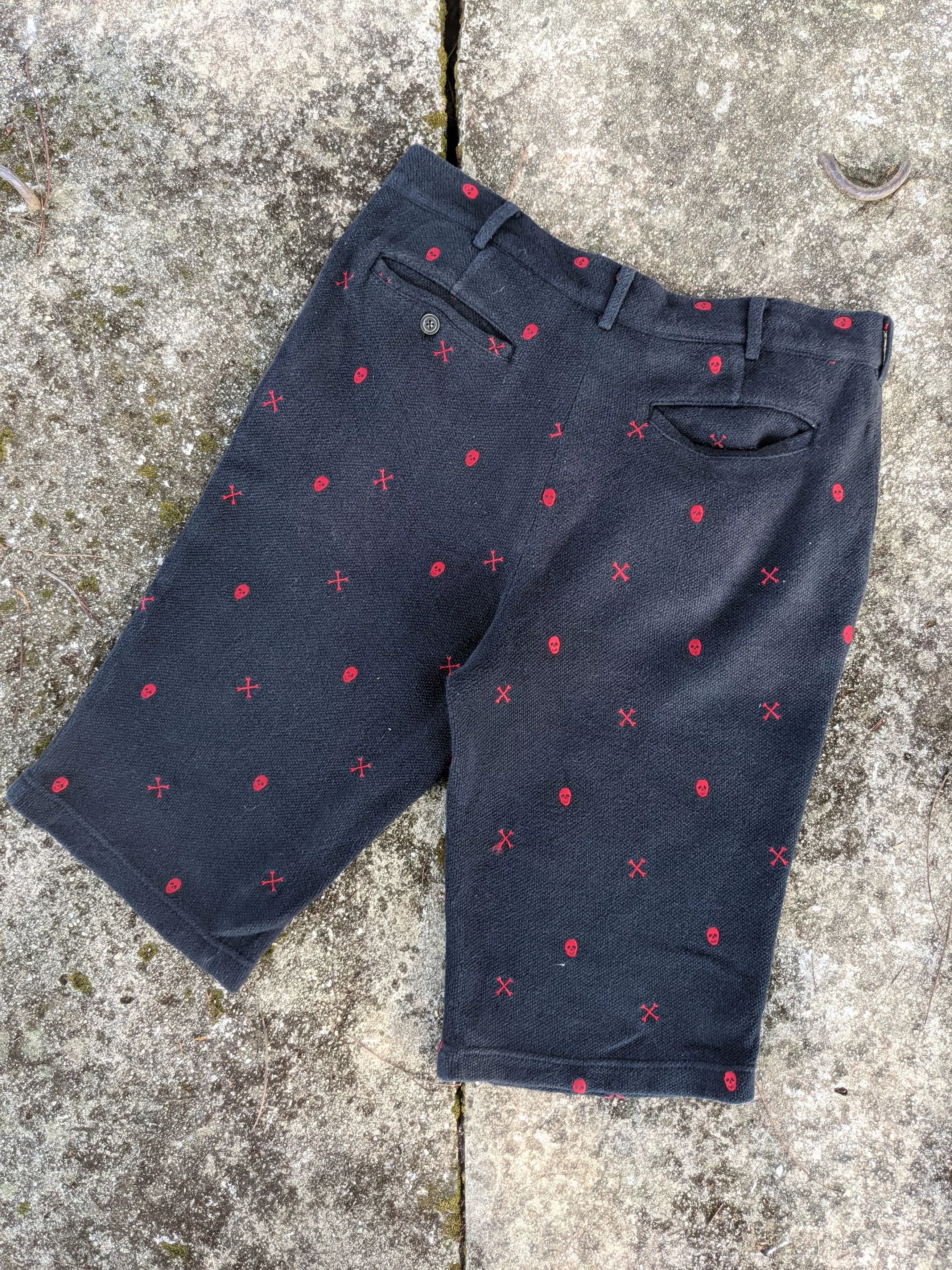 PPFM Shorts ⚡️Steals⚡️ PPFM Woven skulls shorts Blue