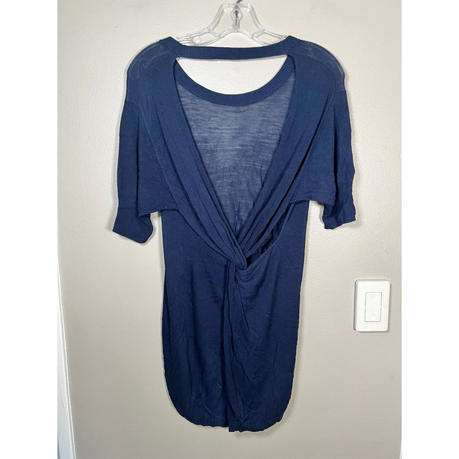 Acne Studios Midi Dresses Acne Studios Blano Swirl Tunic Dress size S Blue