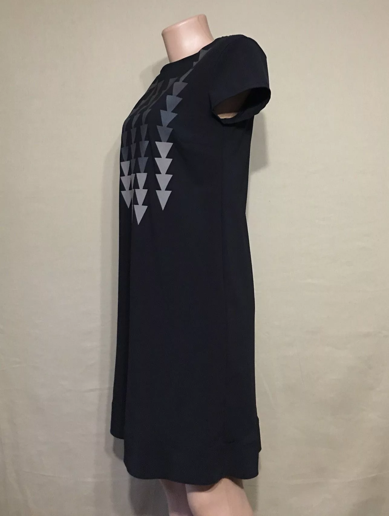 Marithe + Francois Girbaud Midi Dresses Marithe + Francois Girbaud Marithe Francois Girbaud Black Sign Design Dress IT42 US5