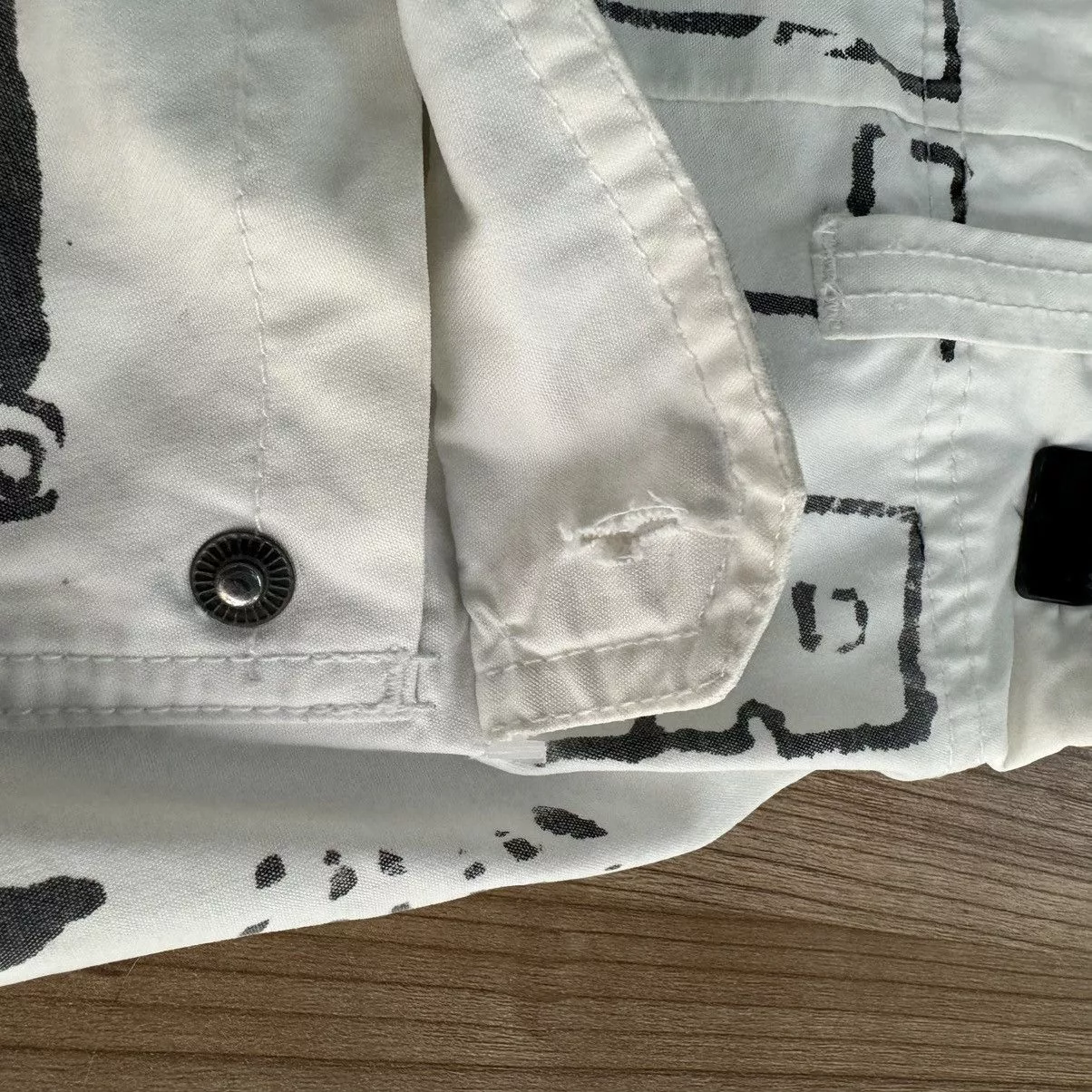 Diesel Shorts Diesel Grafitti Shorts White