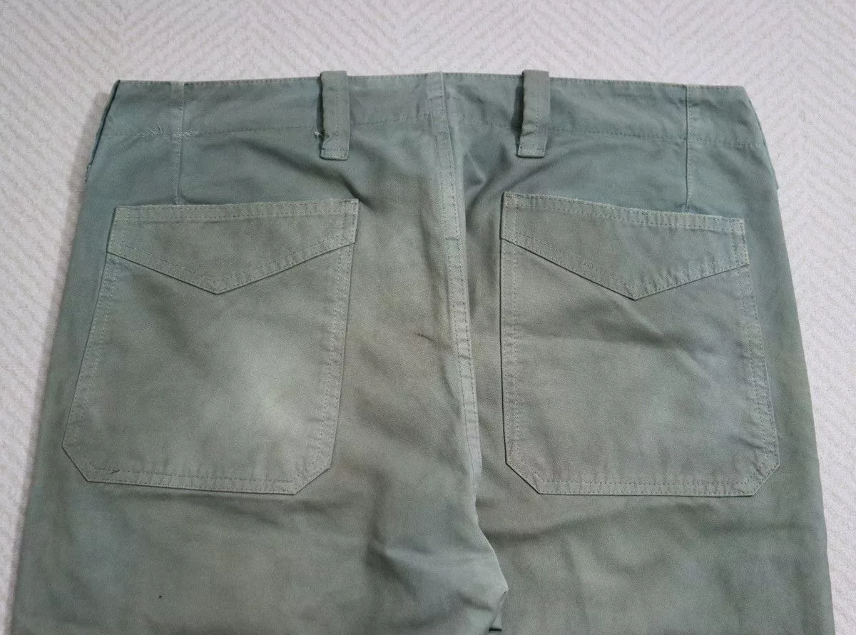 Visvim Denim Visvim 21ss Gifford Pants Dmgd Green